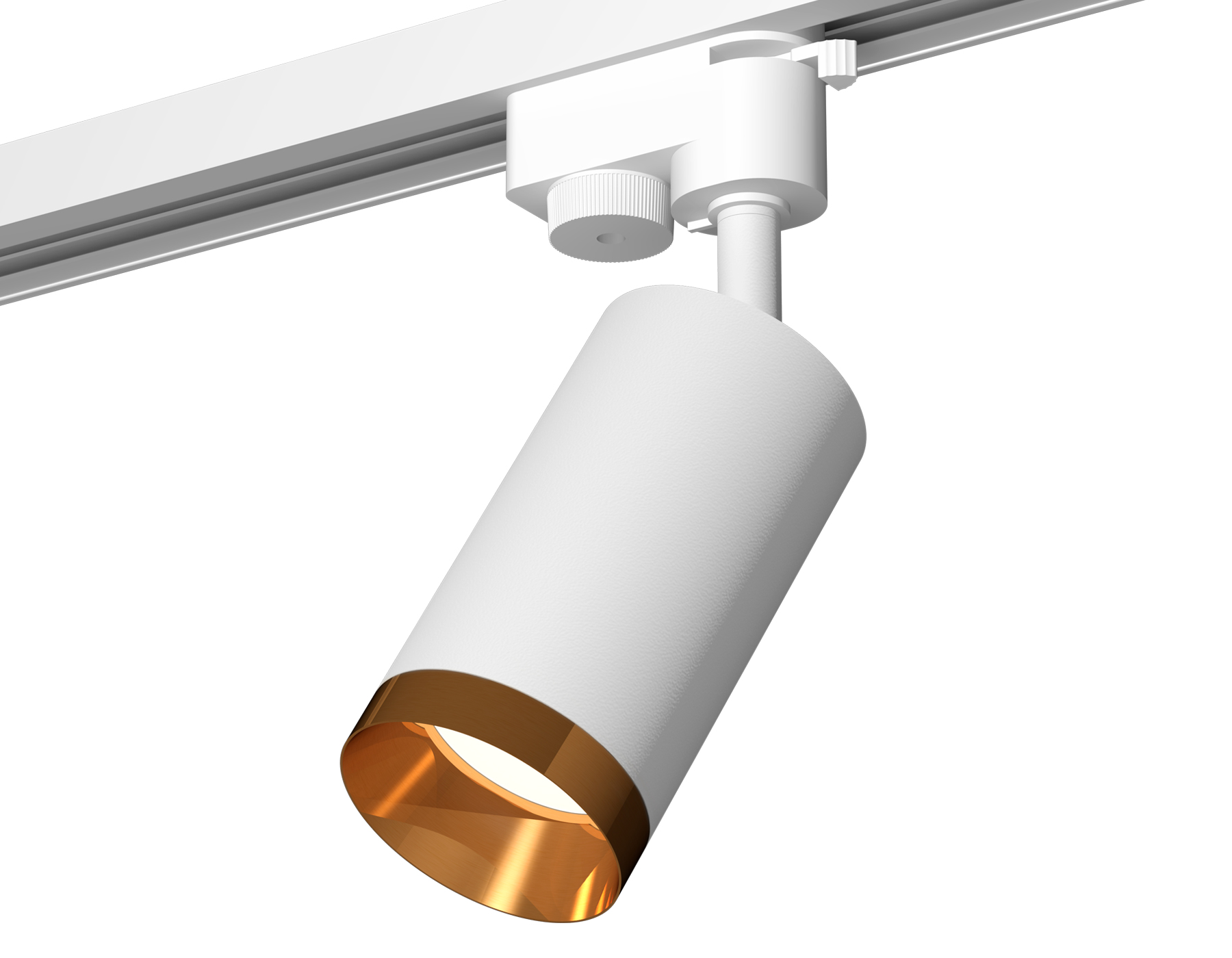 Ambrella Комплект трекового светильника XT6322064 SWH/PYG белый песок/золото желтое полированное MR16 GU5.3 (A2520, C6322, N6134) фото