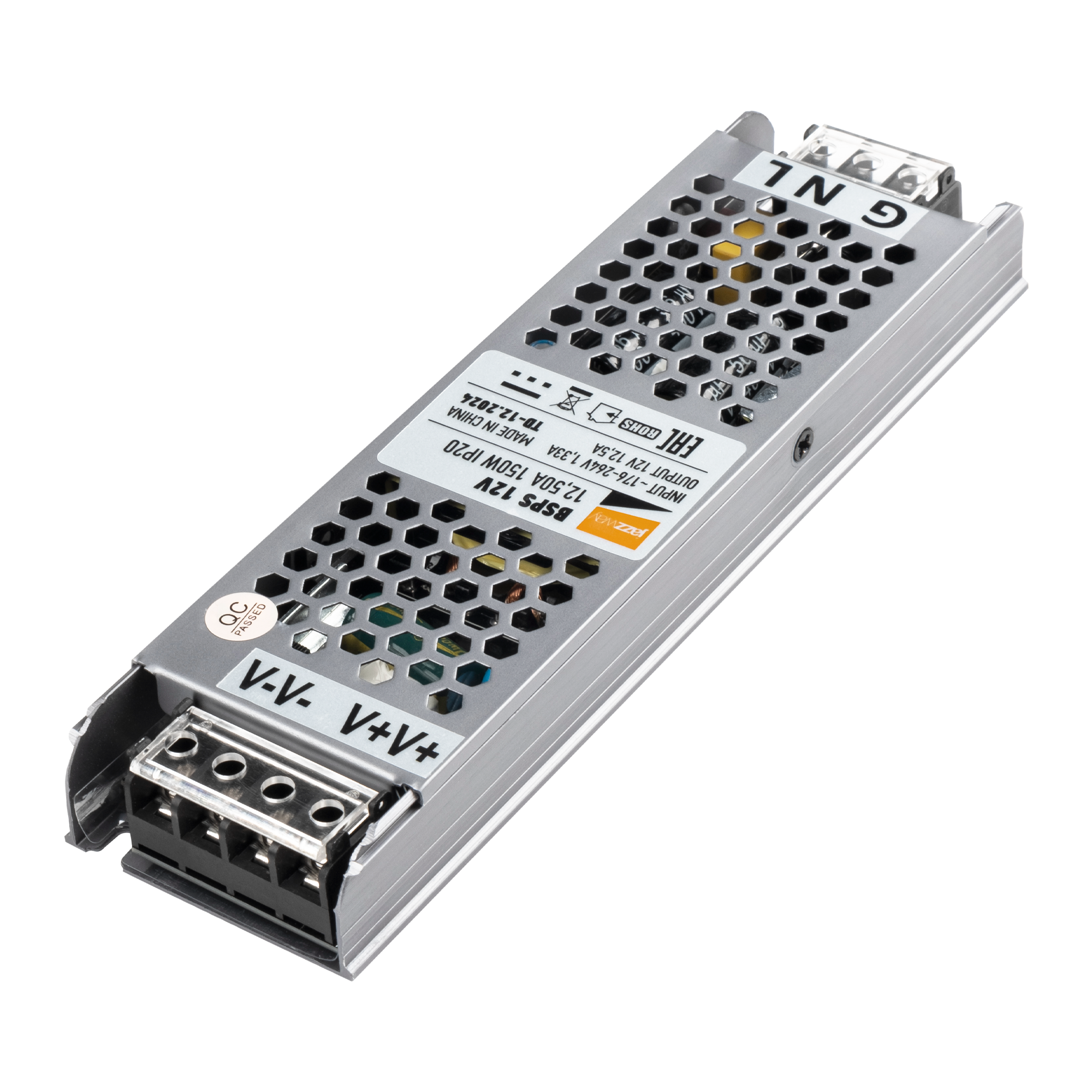 Jazzway BSPS 12V12,50A=150W IP20 1г. гар. фото