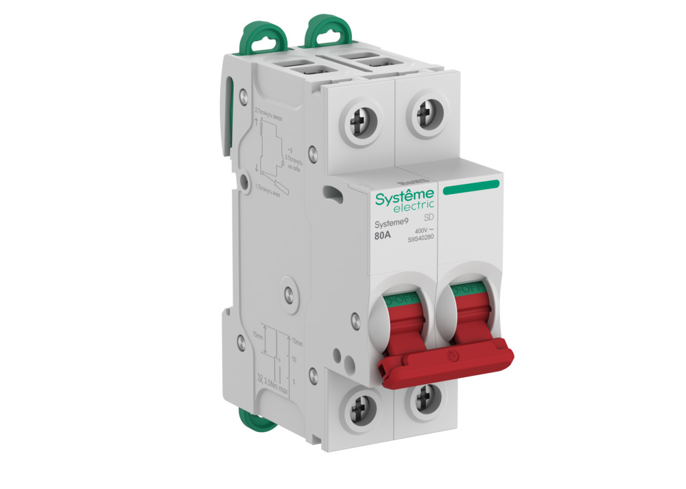 Systeme Electric Systeme9 Выключатель нагрузки (ВН) 2P 80A 400В фото
