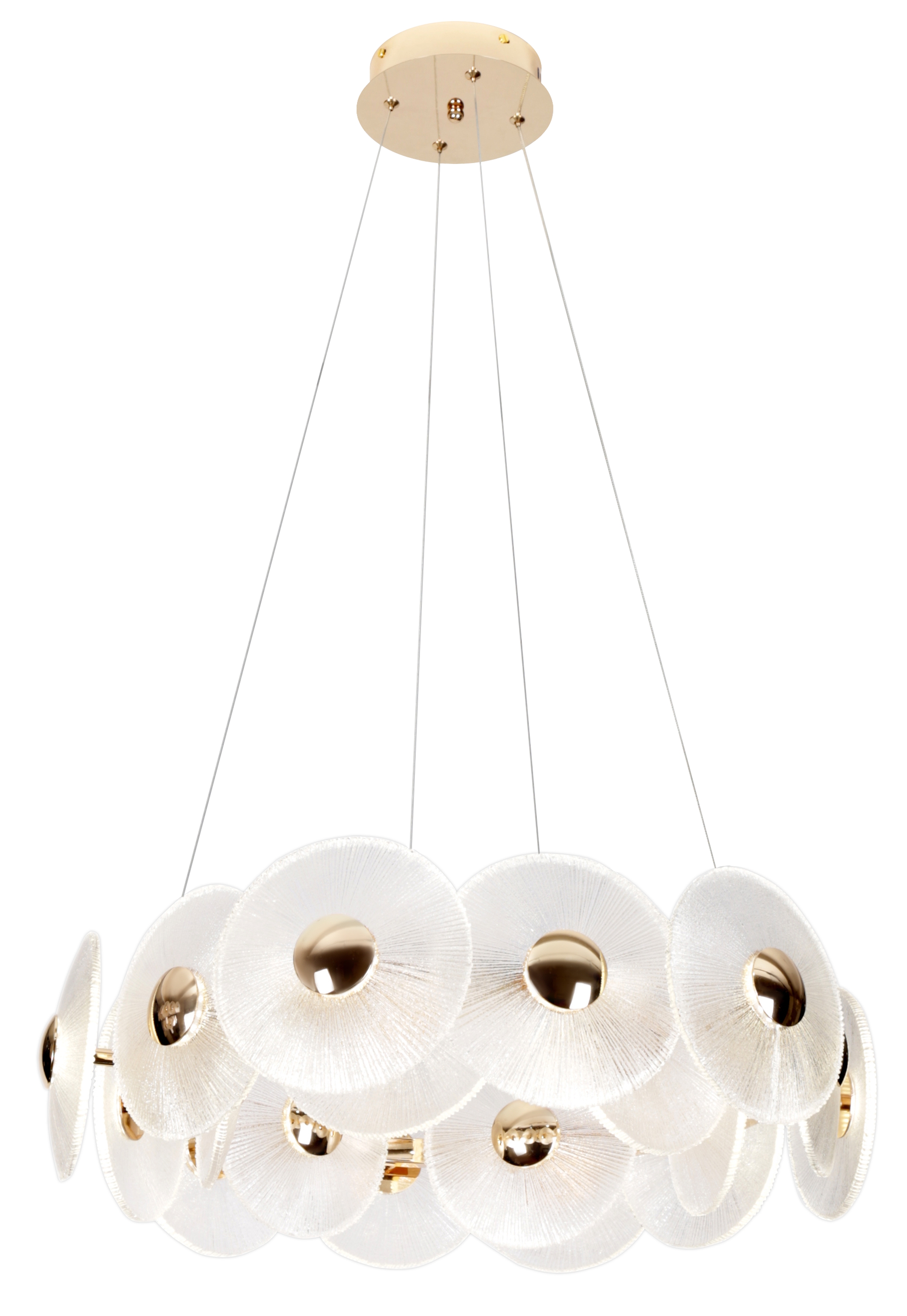 Rivoli Люстра Helena 6134-101 светодиодная LED 30 Вт 3000 K дизайн фото