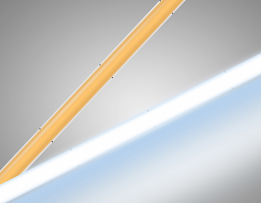 Ambrella Светодиодная лента GS4603 COB 384Led/ 7W m/ 24V IP20 6500K/ 5m*3mm*2mm кратность резки 41.66mm (2 конт.) фото