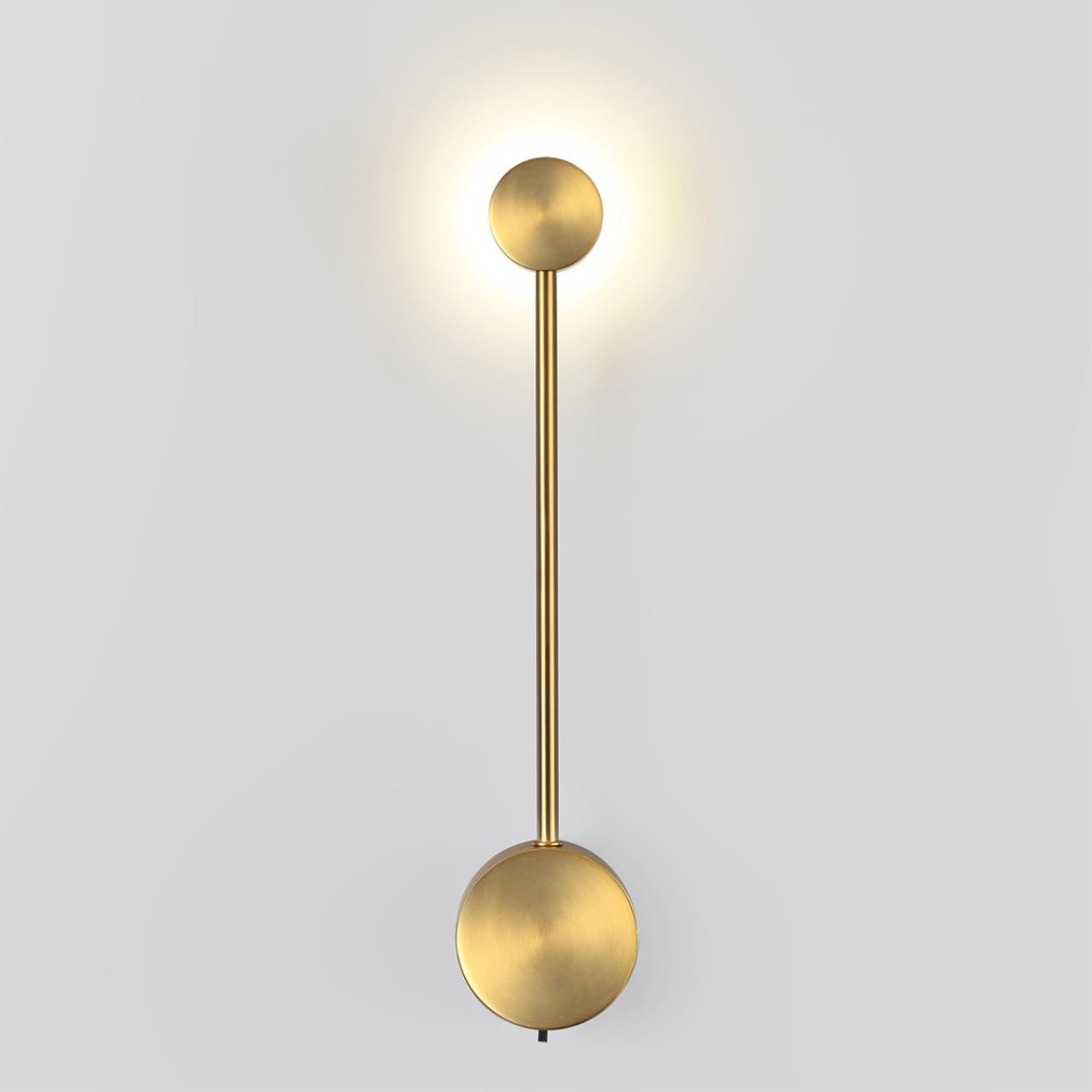Odeon Light 7009/5WL HIGHTECH ODL25 античная бронза/металл/акрил Настенный светильник LED 3000/4000K тумблер на корп. 5W 220V CRI > 90 SATELLITE фото