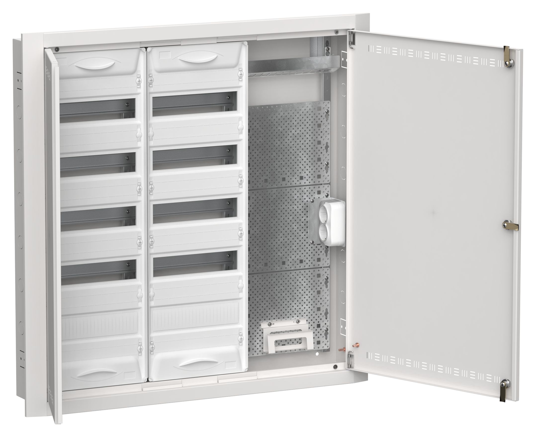 IEK TITAN 5 Корпус комбинированный ЩРв-120 (3х60) белый фото