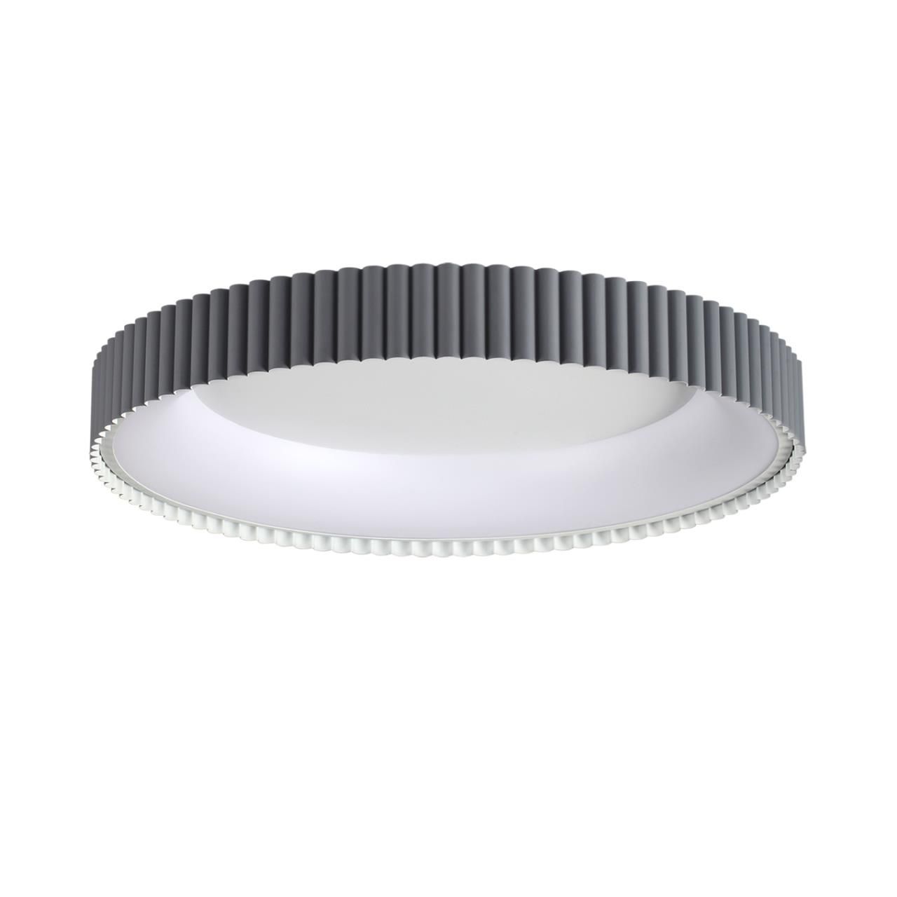 Sonex 7765/56L AVRA LED SN Светильник металл/белый/серый LED 56Вт 3000-6000K D500 IP43 ССТ SHARMEL фото