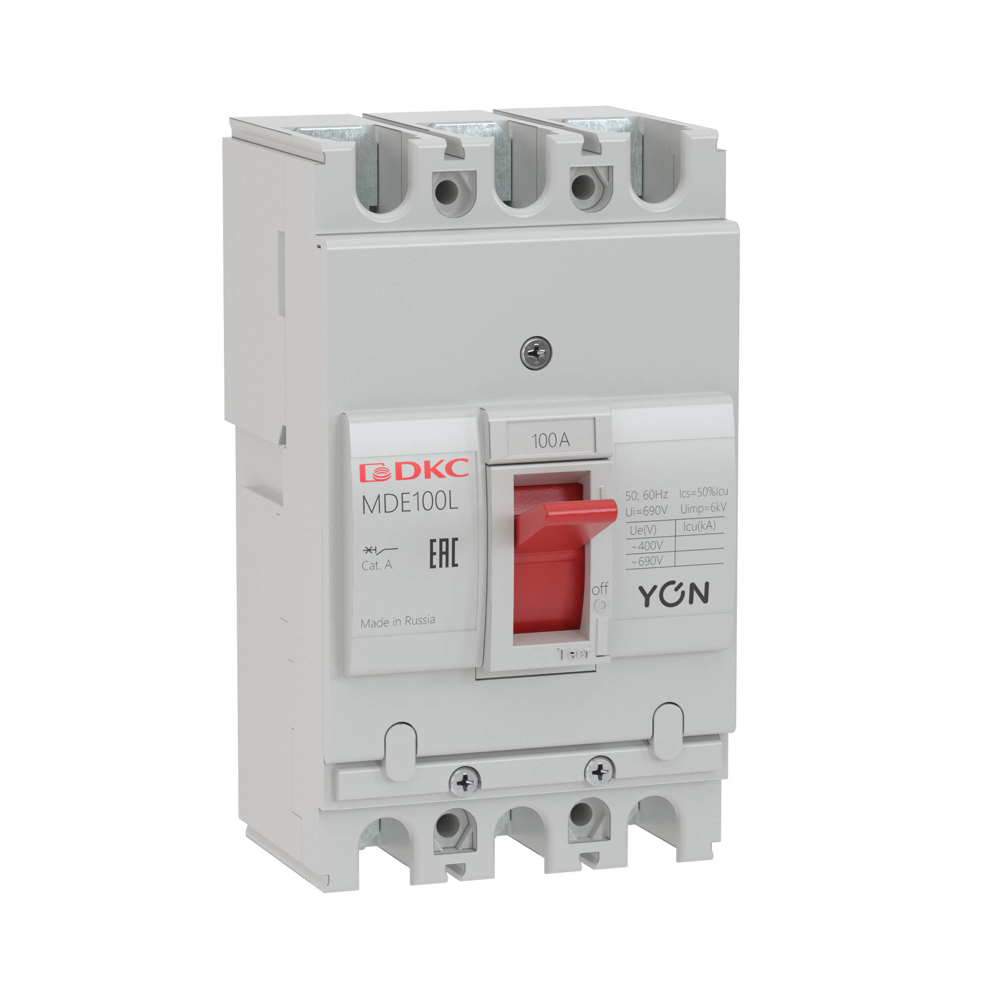 DKC Авт. выкл. YON MDE100L025 3P 25А 8kA фото