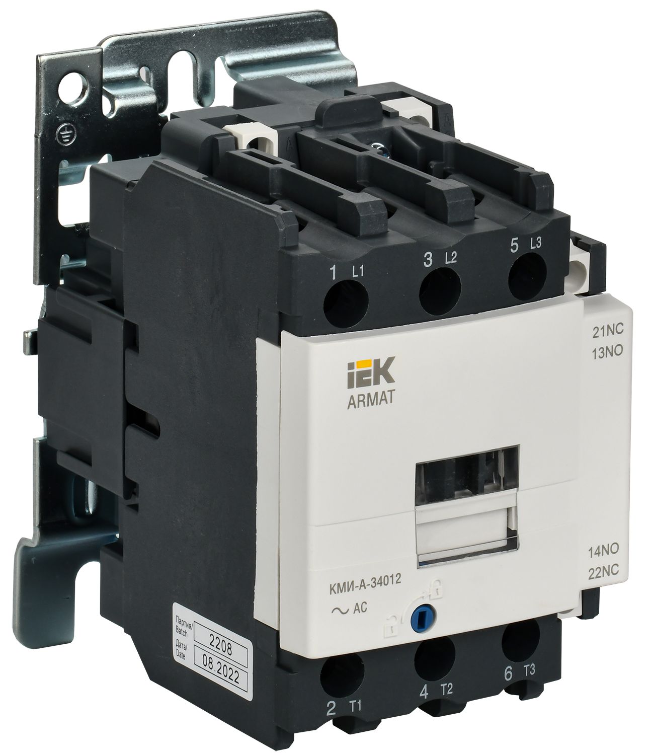 IEK ARMAT Контактор КМИ-А-34012 LC1D 40А 24В/АС3 1НО/1НЗ фото