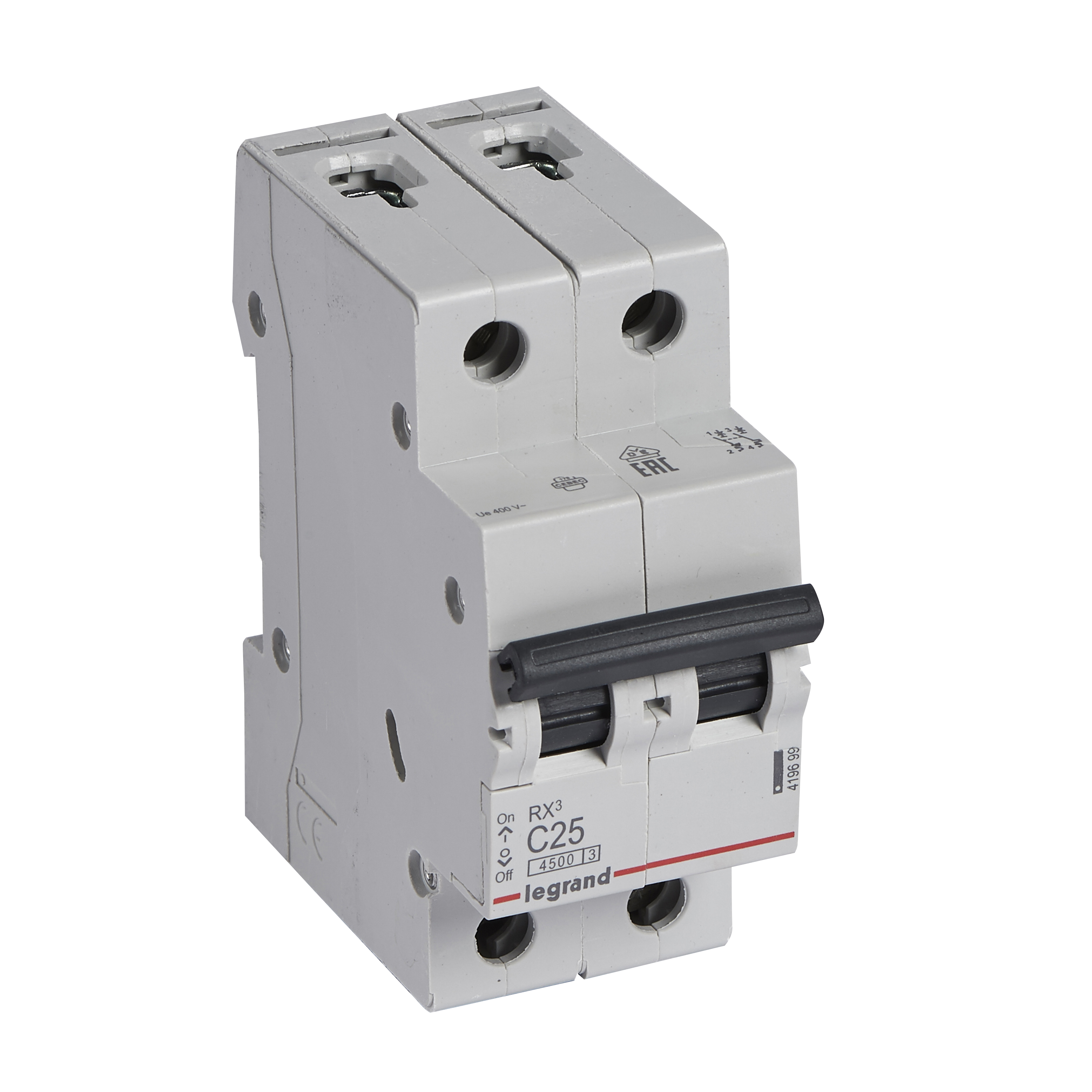 Legrand RX3 Автоматический выключатель 2P 25А (C) 4,5kA. фото