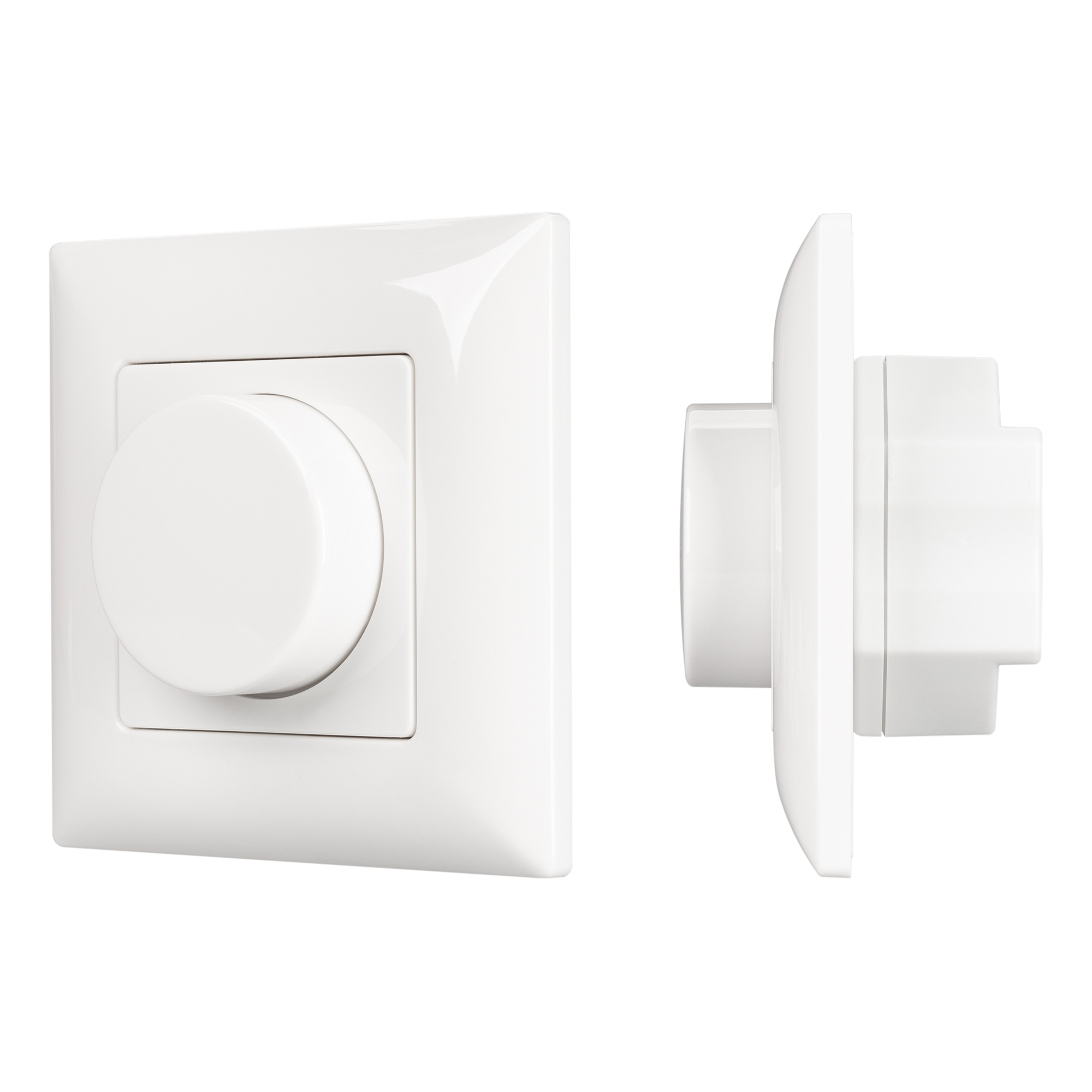 Arlight Панель SMART-P14-DIM-P-IN White (230V, 1.5A, 0/1-10V, Rotary, 2.4G) (IP20 Пластик, 5 лет) фото
