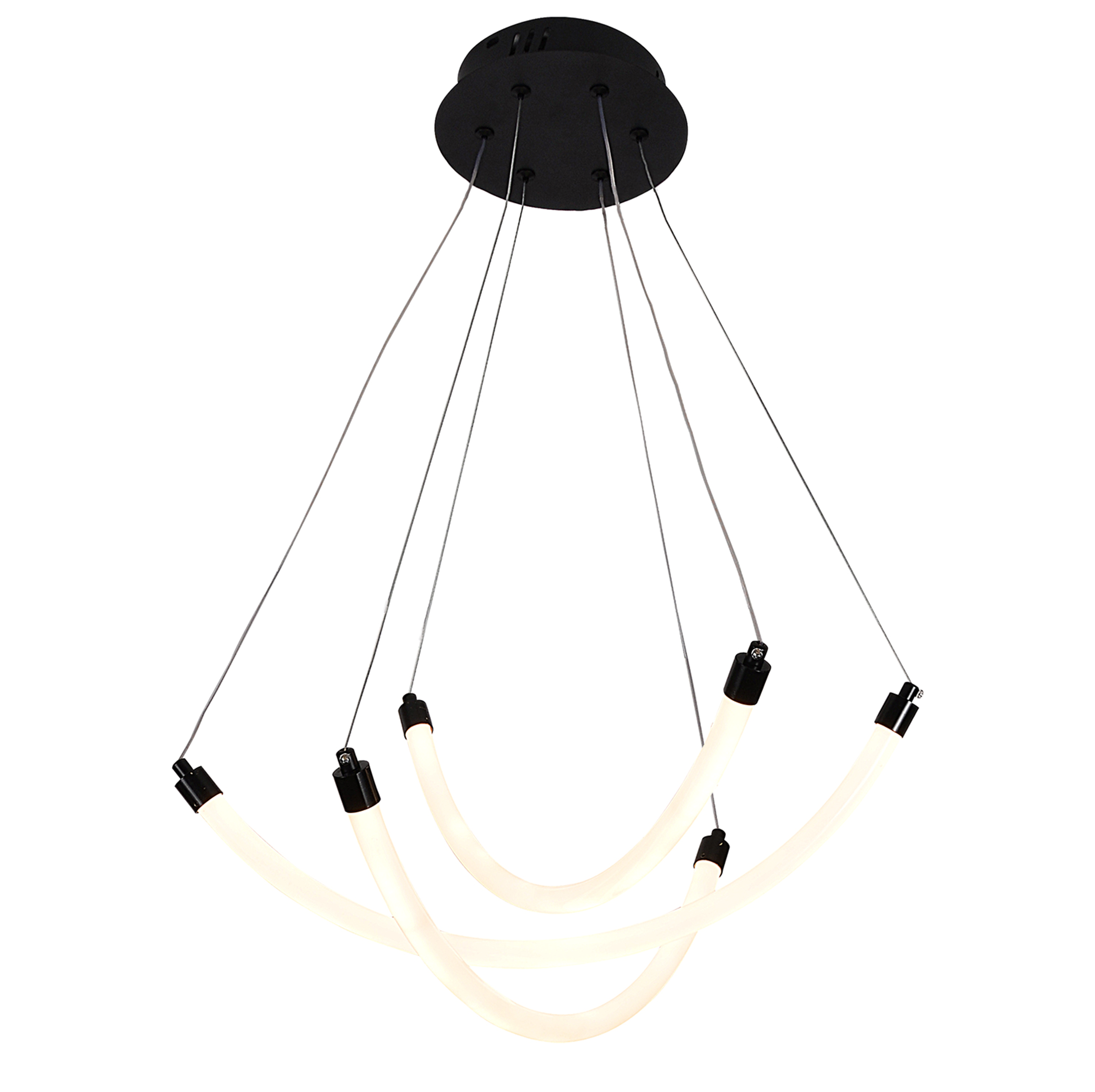 F-Promo 4468-3P, подвесная люстра, D520xH1000/1800, LEDx22W, 1880LM, 3000-6500K, included, remote control фото