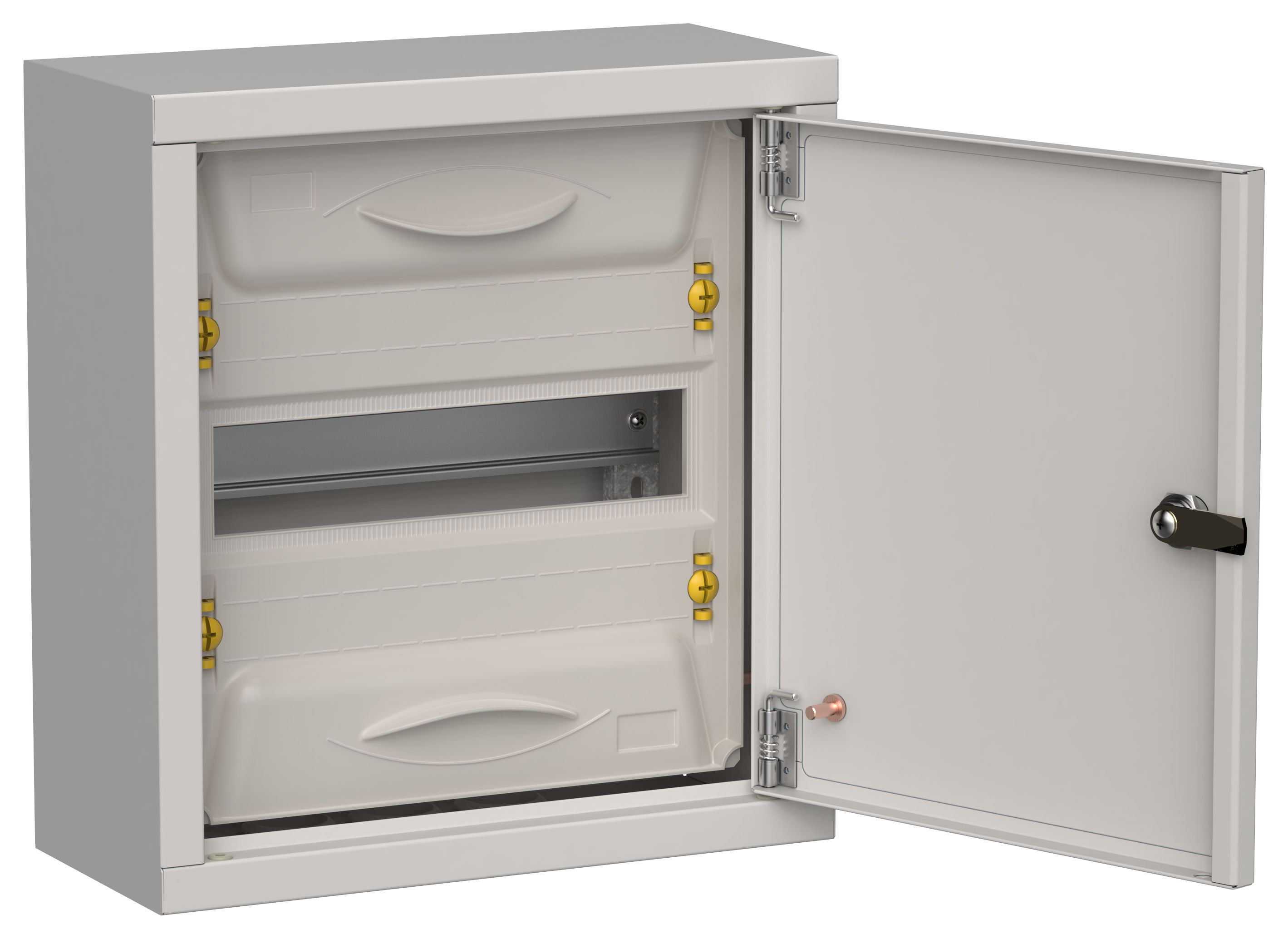 IEK TITAN 5 Корпус мет. ЩРн-12 (1х12) 335х310х140 IP31 сер фото