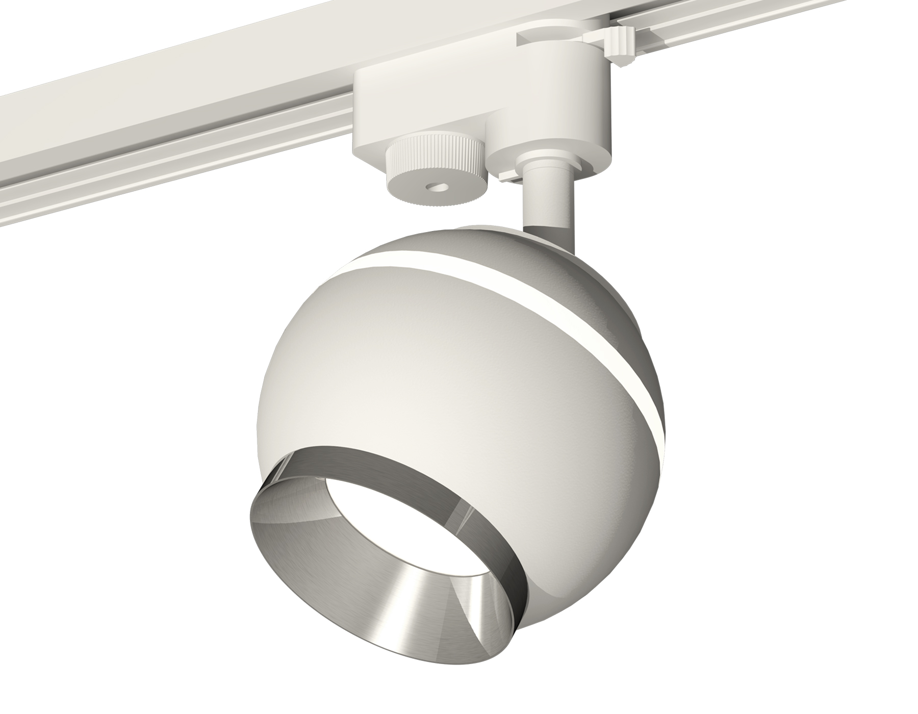 Ambrella Комплект трекового светильника XT1101021 SWH/PSL белый песок/серебро полированное MR16 GU5.3 LED 3W 4200K (A2520, C1101, N7032) фото
