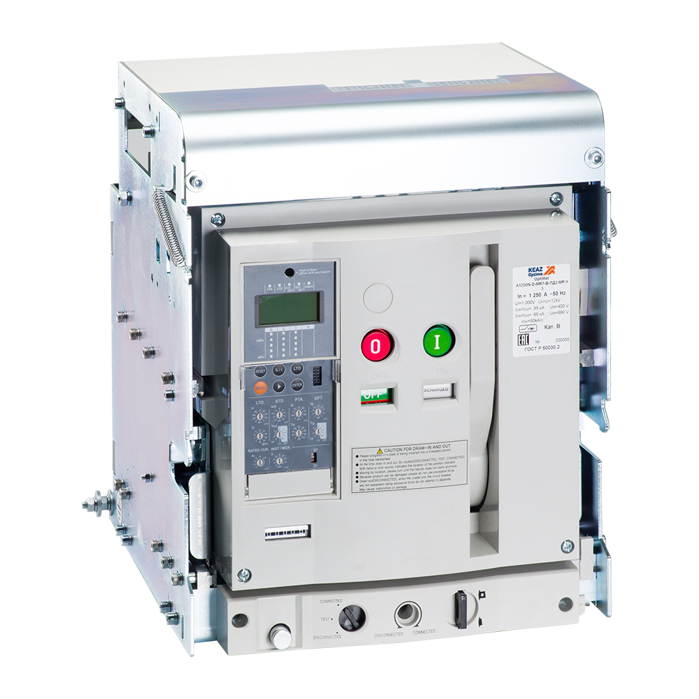 КЭАЗ Выключатель автоматический OptiMat A-1600-S2-3P-85-D-MR8.0-F-C2200-M0-P01-S1-03. фото