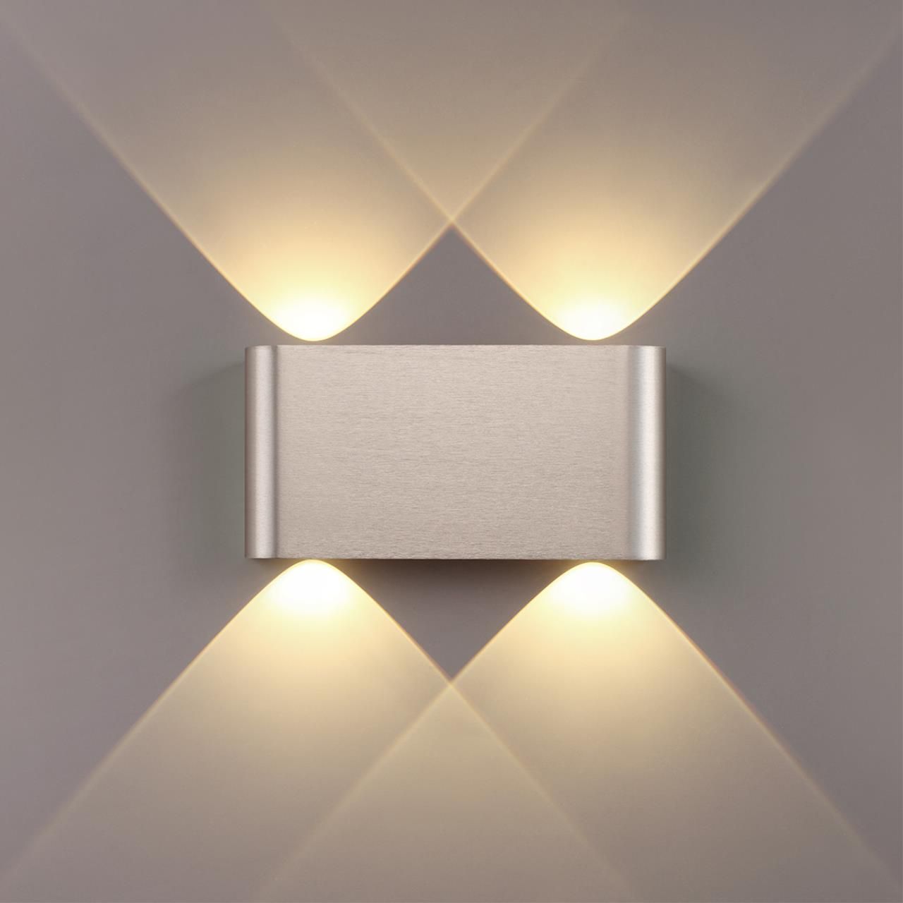 Odeon Light 7106/4WL HIGHTECH ODL26 441 светильник матовый никель/металл IP20 LED 4W 3000K 220V MAGNUM фото