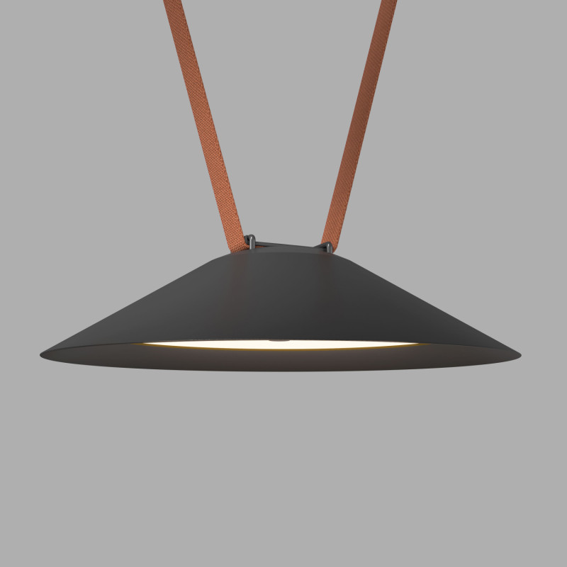 Denkirs DK5565-BK Трековый светильник Belty Flow со светодиодом d300mm H71mm 48V 12W 120° 3000K IP20 черный алюминий фото