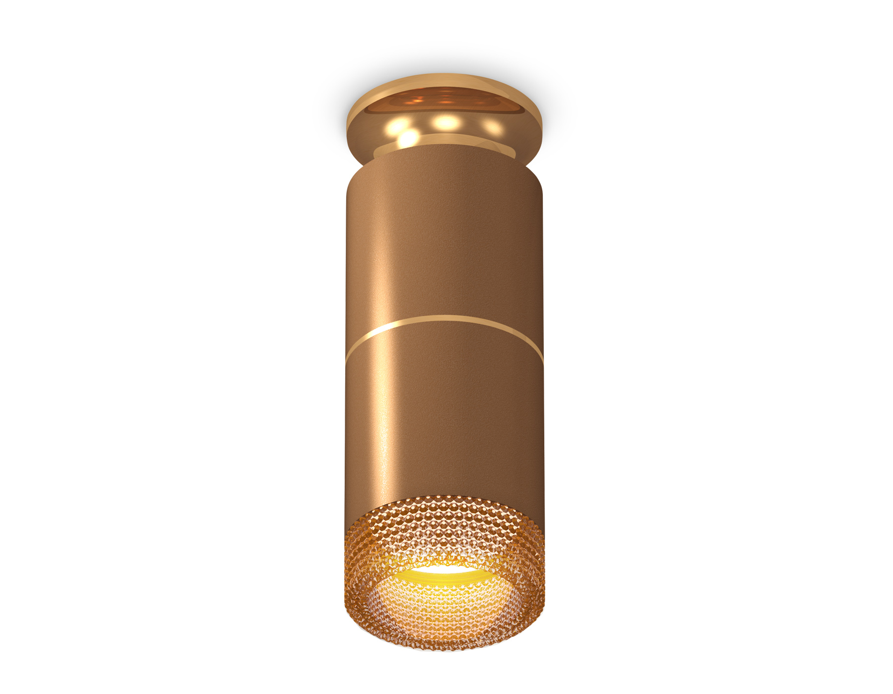 Ambrella Комплект накладного светильника XS6304191 SCF/PYG/CF кофе песок/золото желтое полированное/кофе MR16 GU5.3 (N6905, C6304, A2062, N6154) фото