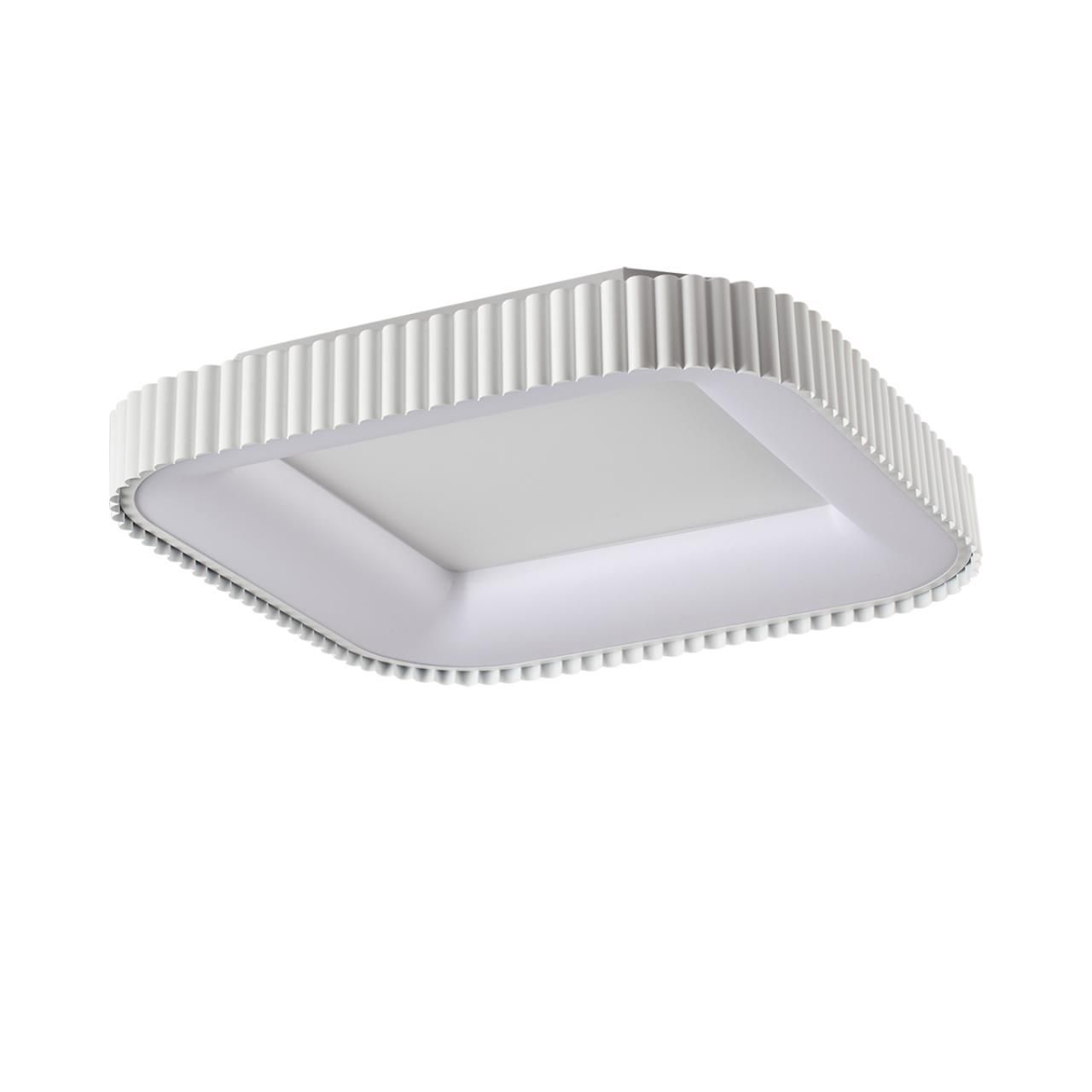 Sonex 7767/56L AVRA LED SN Светильник металл/белый LED 56Вт+14Вт 3000-6000K 500х500 IP43 пульт ДУ+подсветка SHARMEL фото