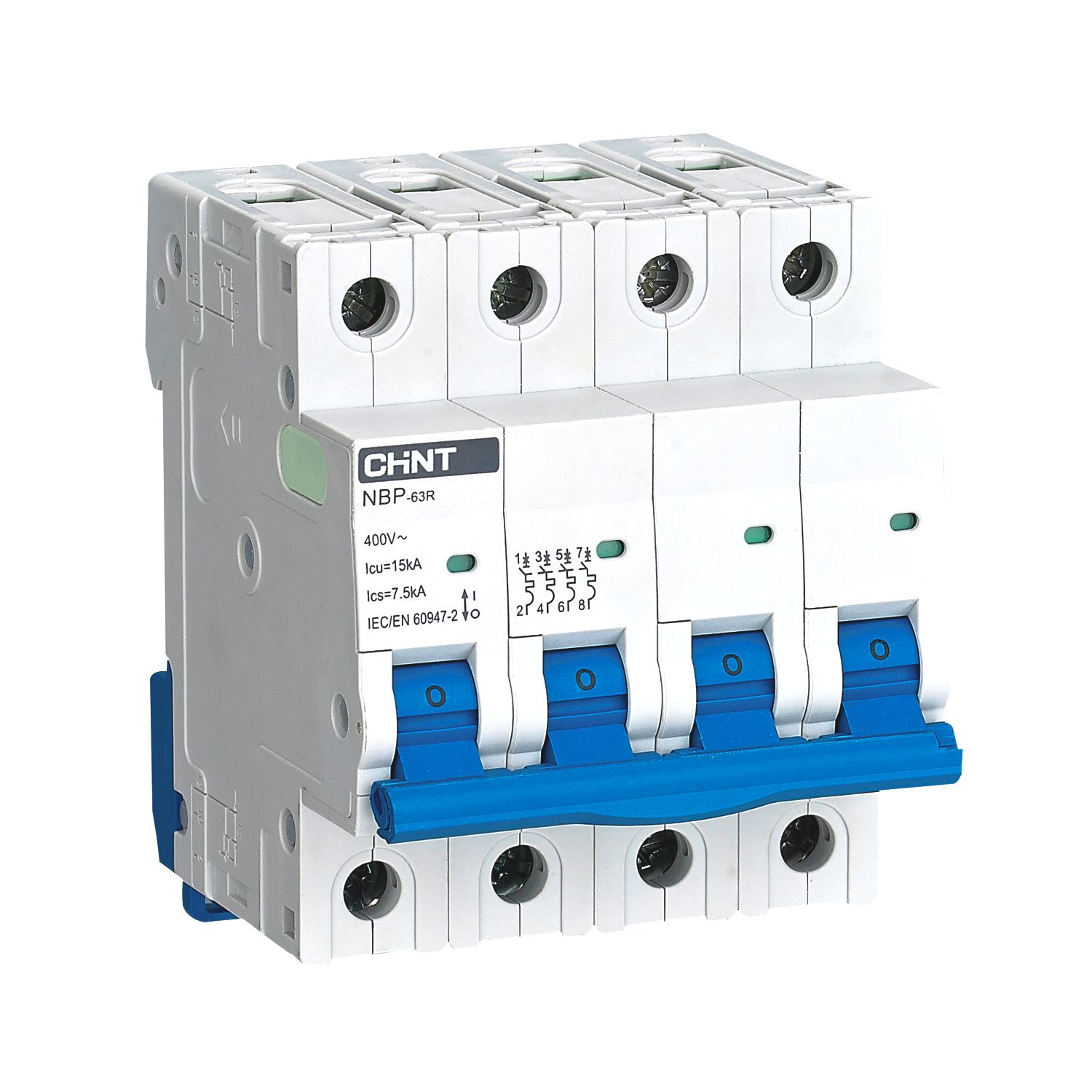 CHINT NBP-63R 4P 25A 15кА 8In (R) фото
