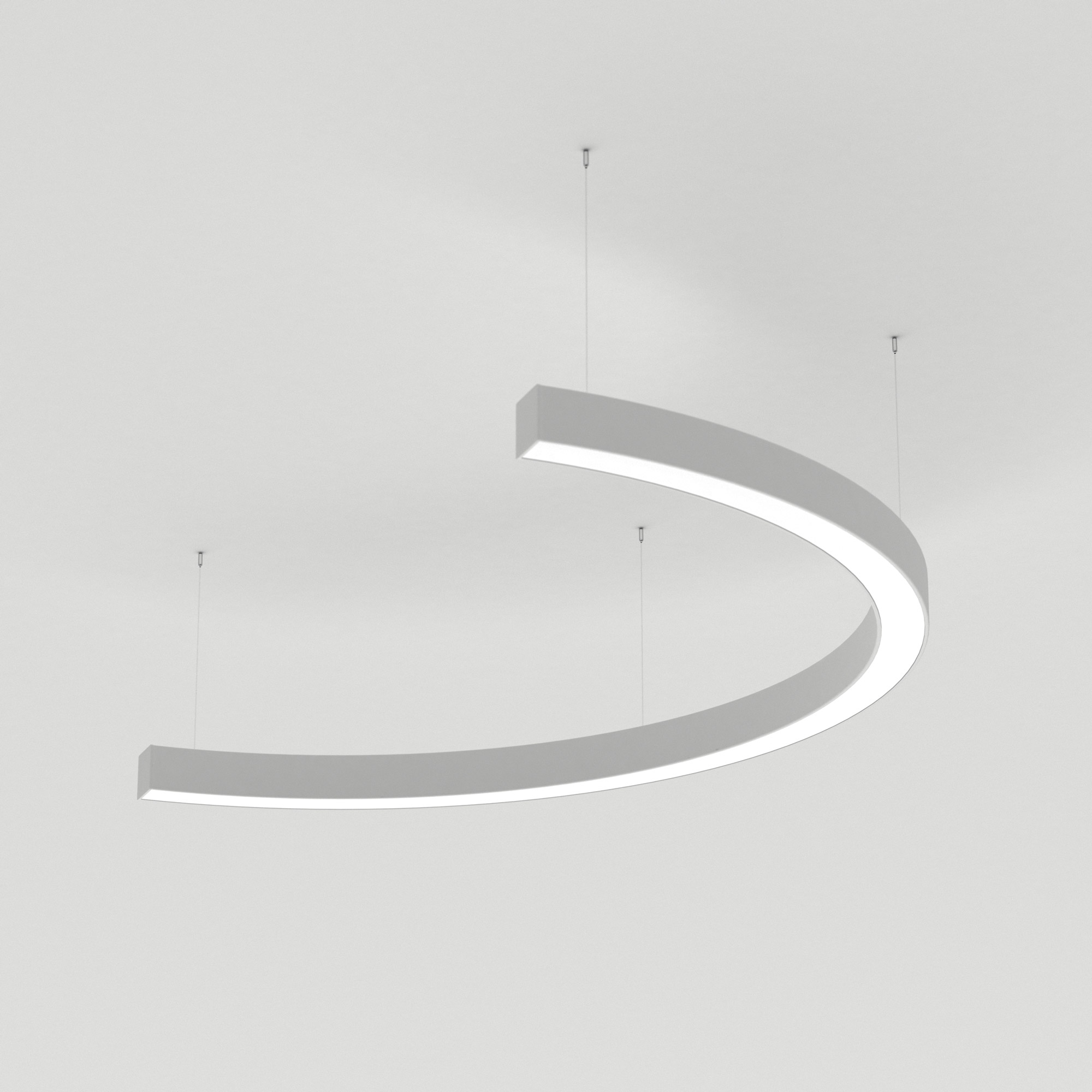 Arlight Светильник SP-LINE-HANG-ARC-C3535-D800-34W Day4000 (WHITE, 230V) ( Металл) фото