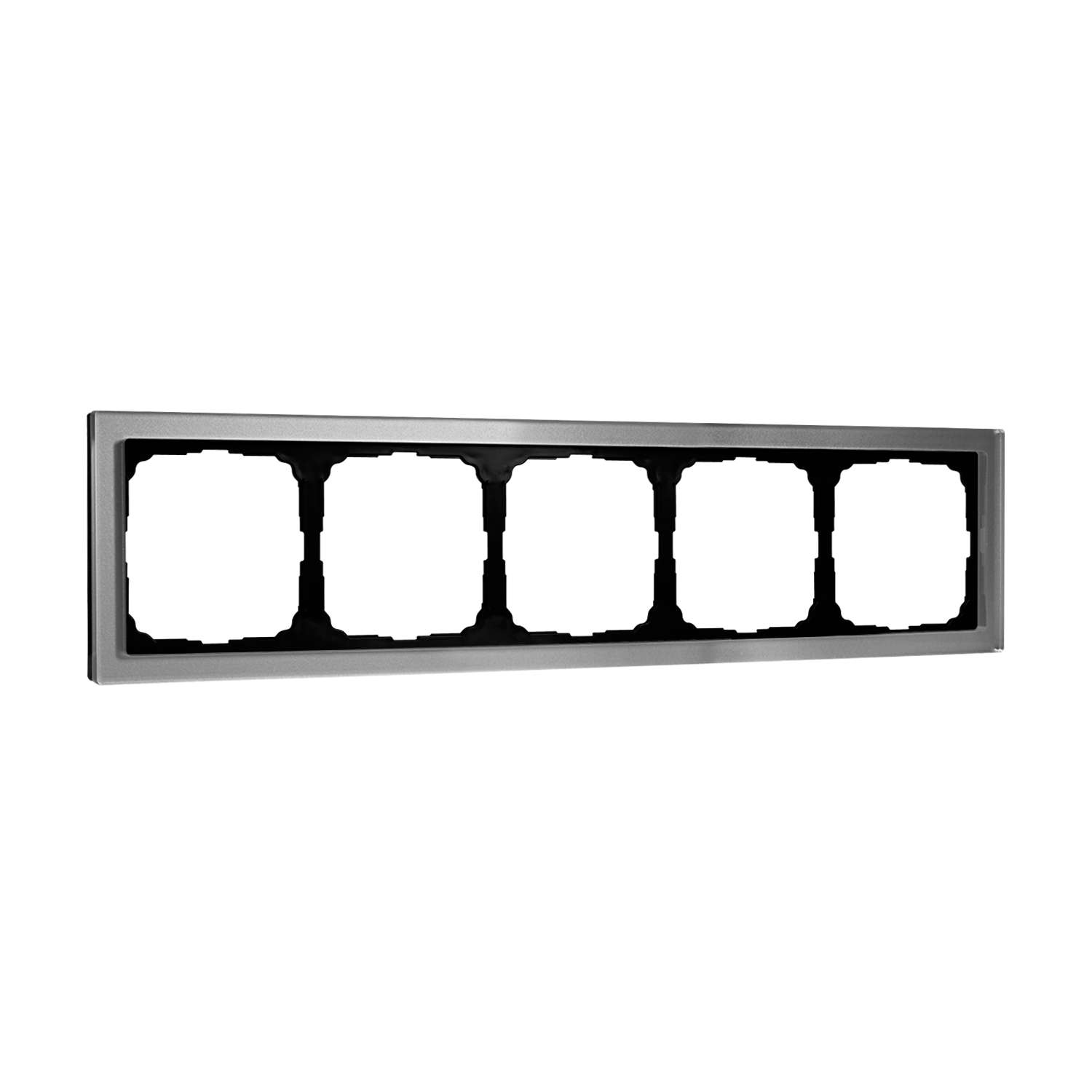 Systeme Electric ArtGallery Pure Органическое стекло Алюминий Рамка 5-ая фото