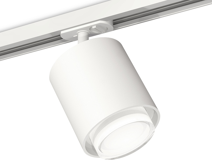 Ambrella Комплект трекового светильника с акрилом XT7722002 SWH/CL белый песок/прозрачный MR16 GU5.3 (A2536, C7722, N7160) фото