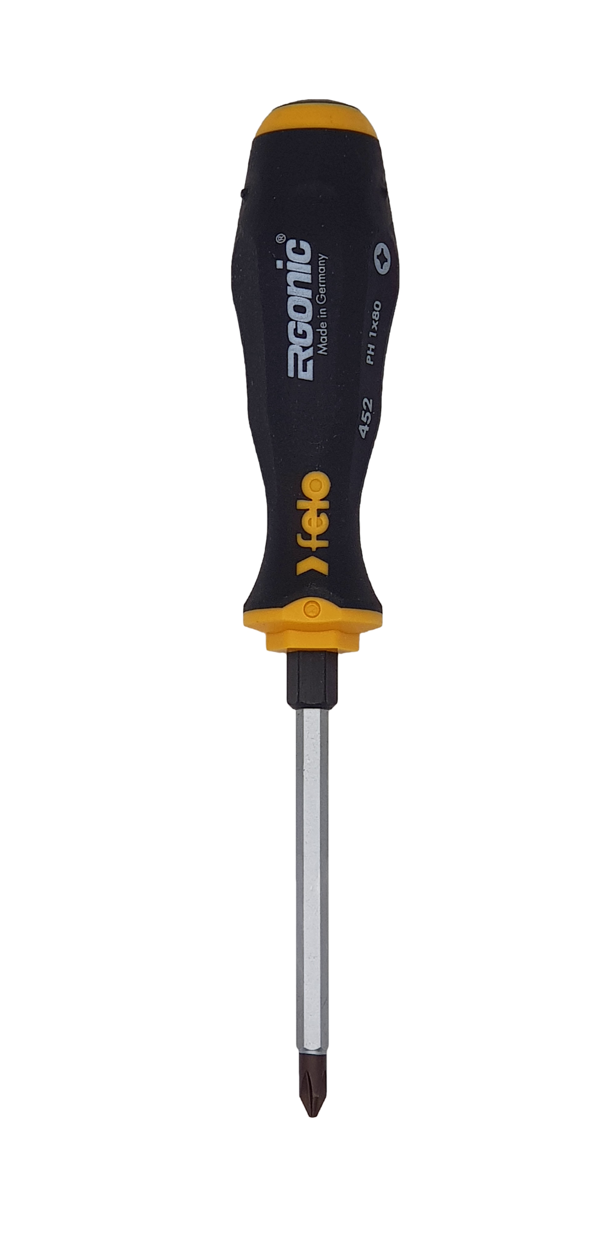 Felo Отвертка Ergonic  крестовая ударная PH 1X80 45210240 фото