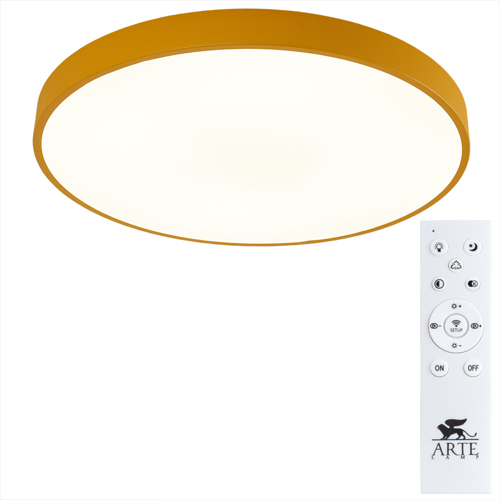 Arte lamp Светильник потолочный A2661PL-1YL фото