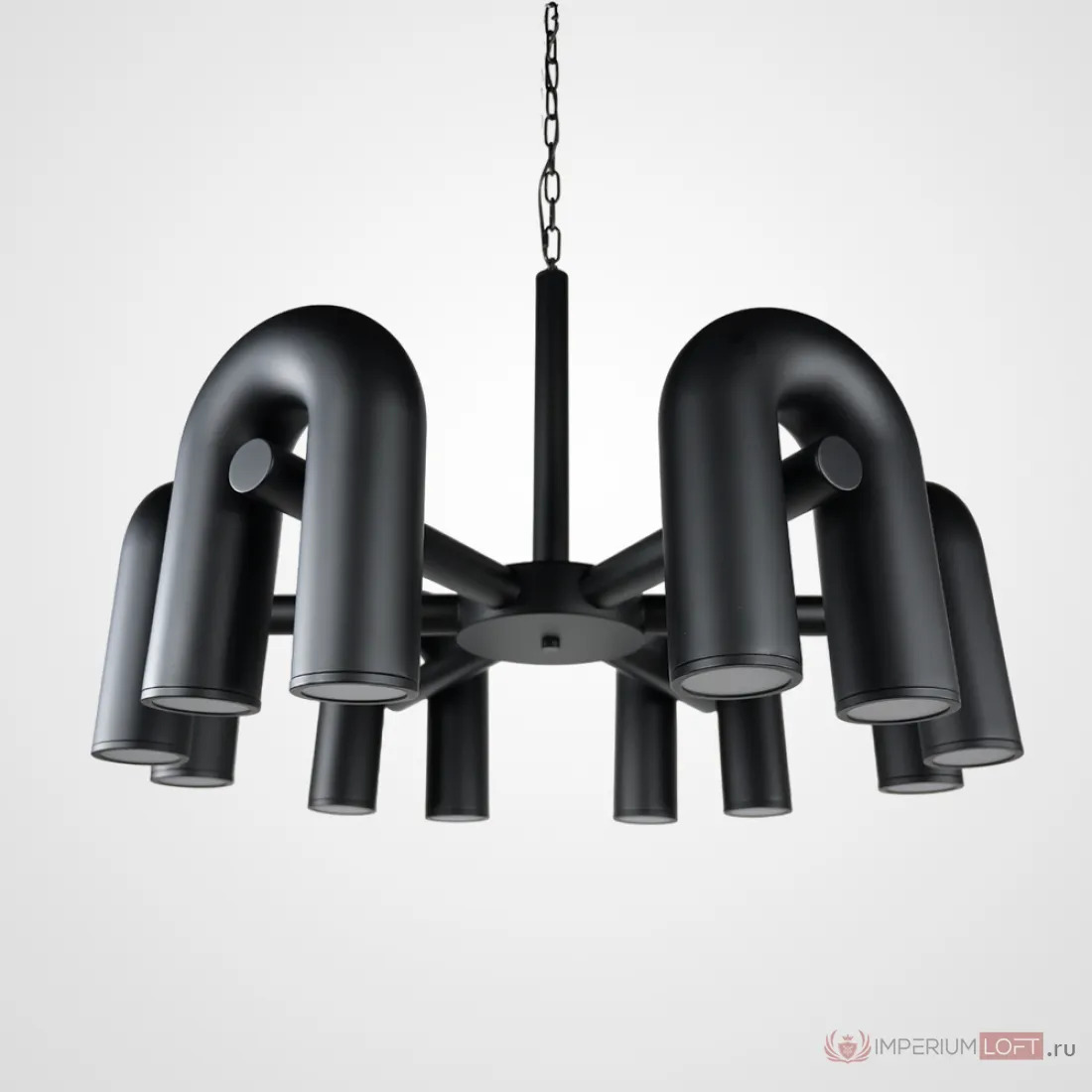 ImperiumLoft Подвесная люстра FANNY 12 Black фото