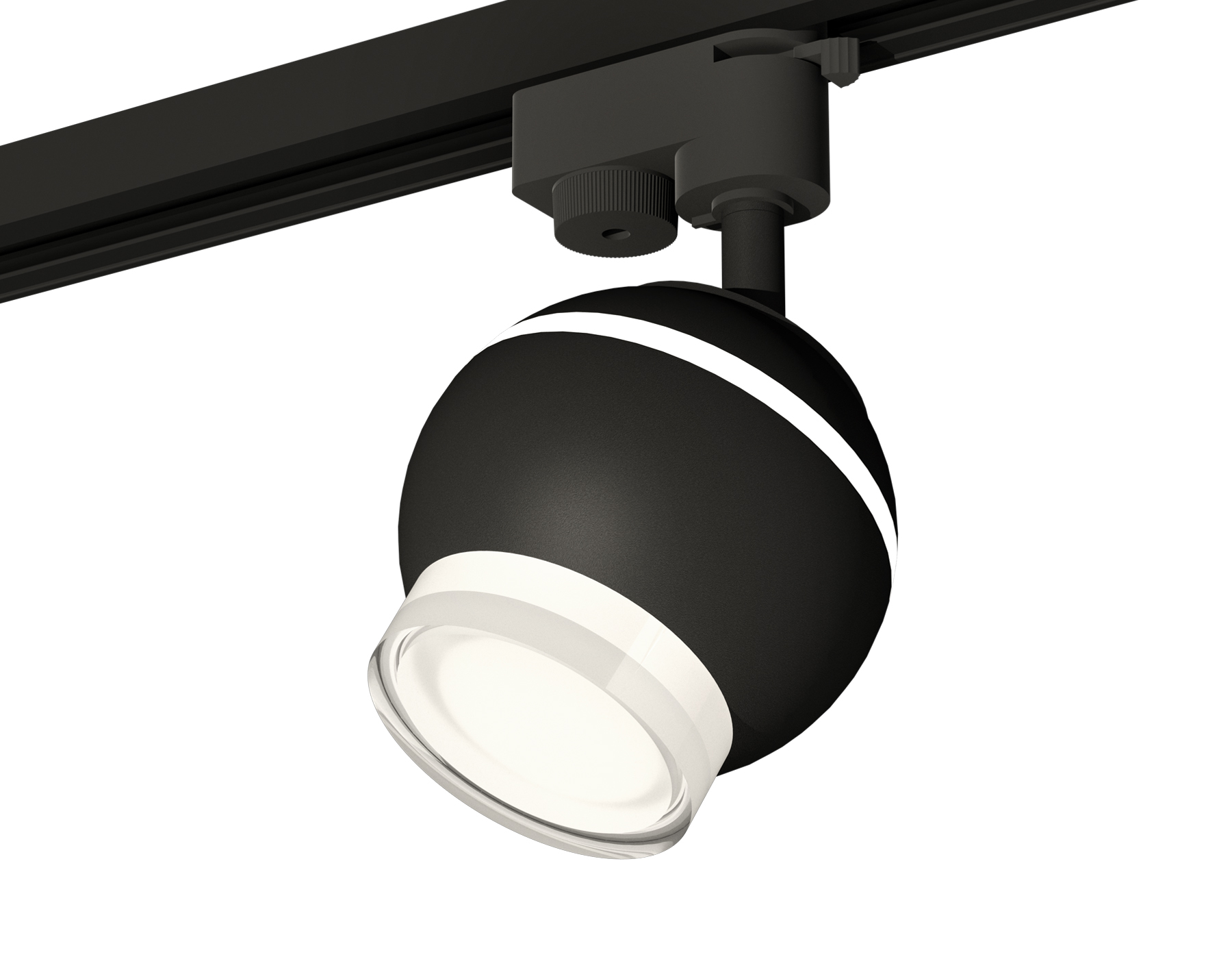 Ambrella Комплект трекового светильника XT1102070 SBK/FR/CL черный песок/белый матовый/прозрачный GU5.3 LED 3W 4200K (A2521, C1102, N7160) фото