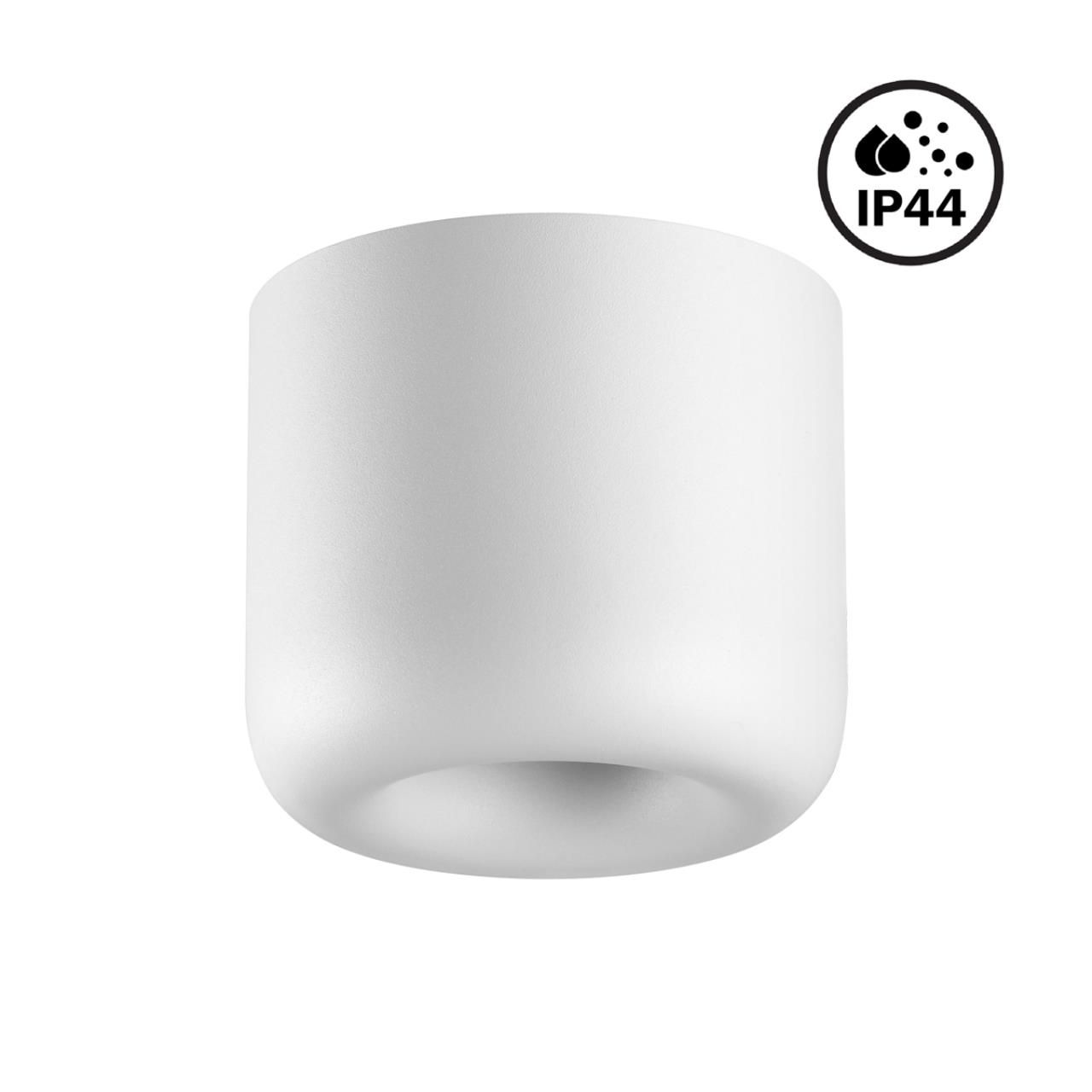 Novotech 359439 OVER NT24 000 белый Светильник накладной влагозащищённый IP44 LED 10W 220-240V 3000K 650Лм LISSE фото