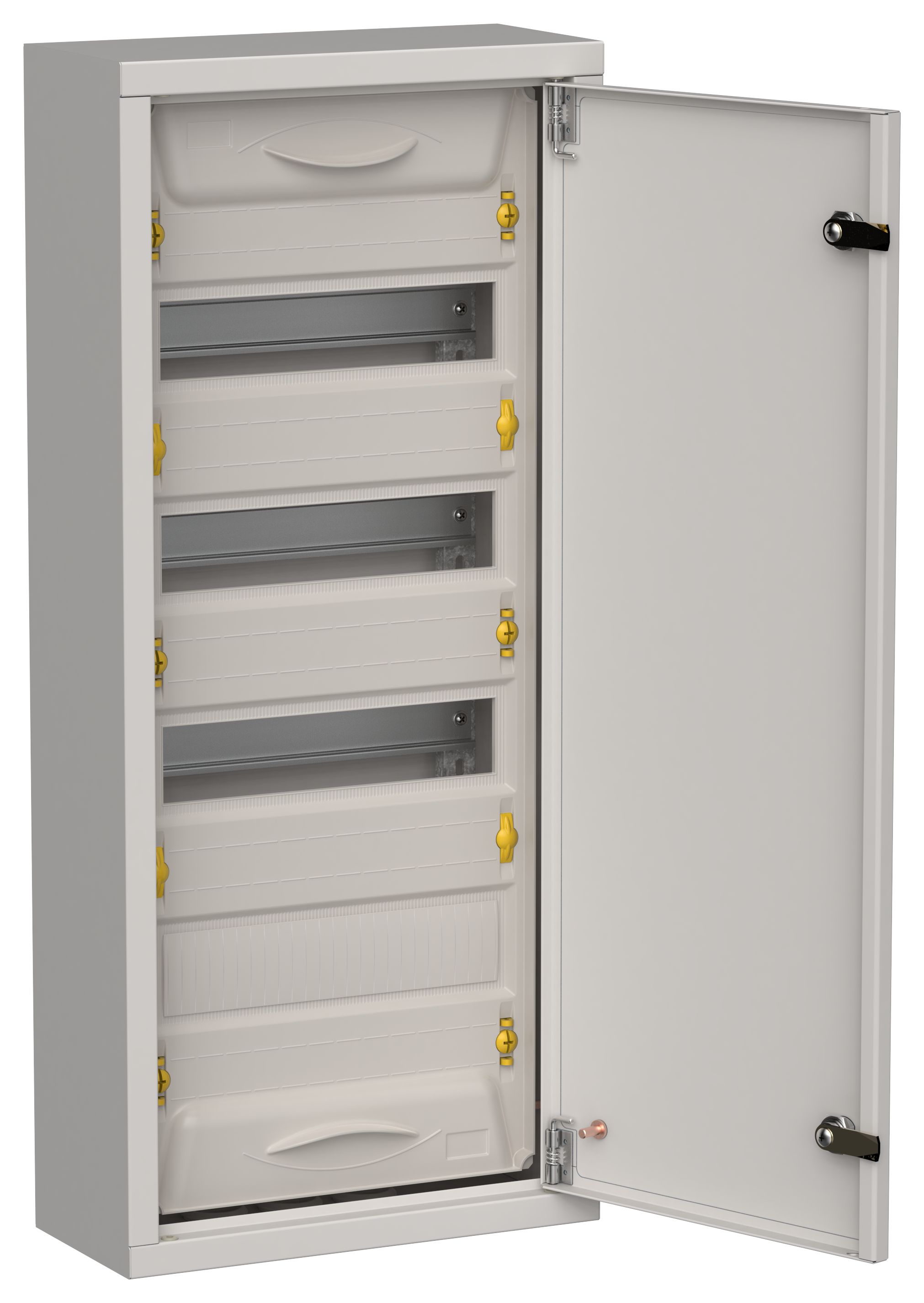 IEK TITAN 5 Корпус мет. ЩРн-48 (1х48) 710х310х140 IP31 сер фото