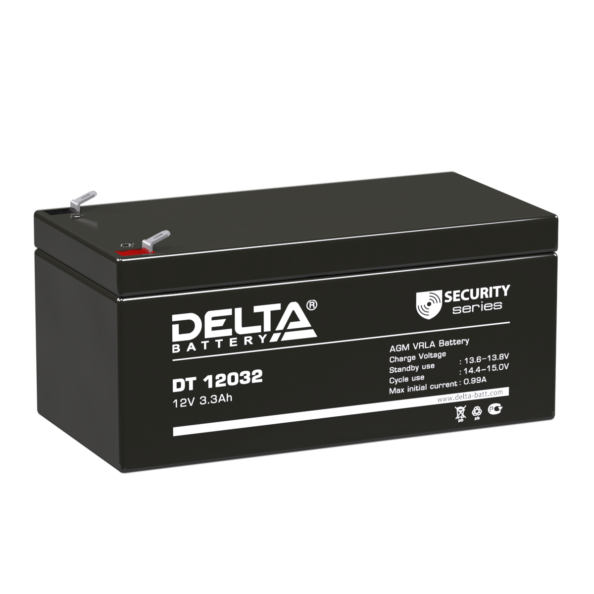 Delta Аккумуляторная батарея DT 12032 (12V/3.3Ah) фото