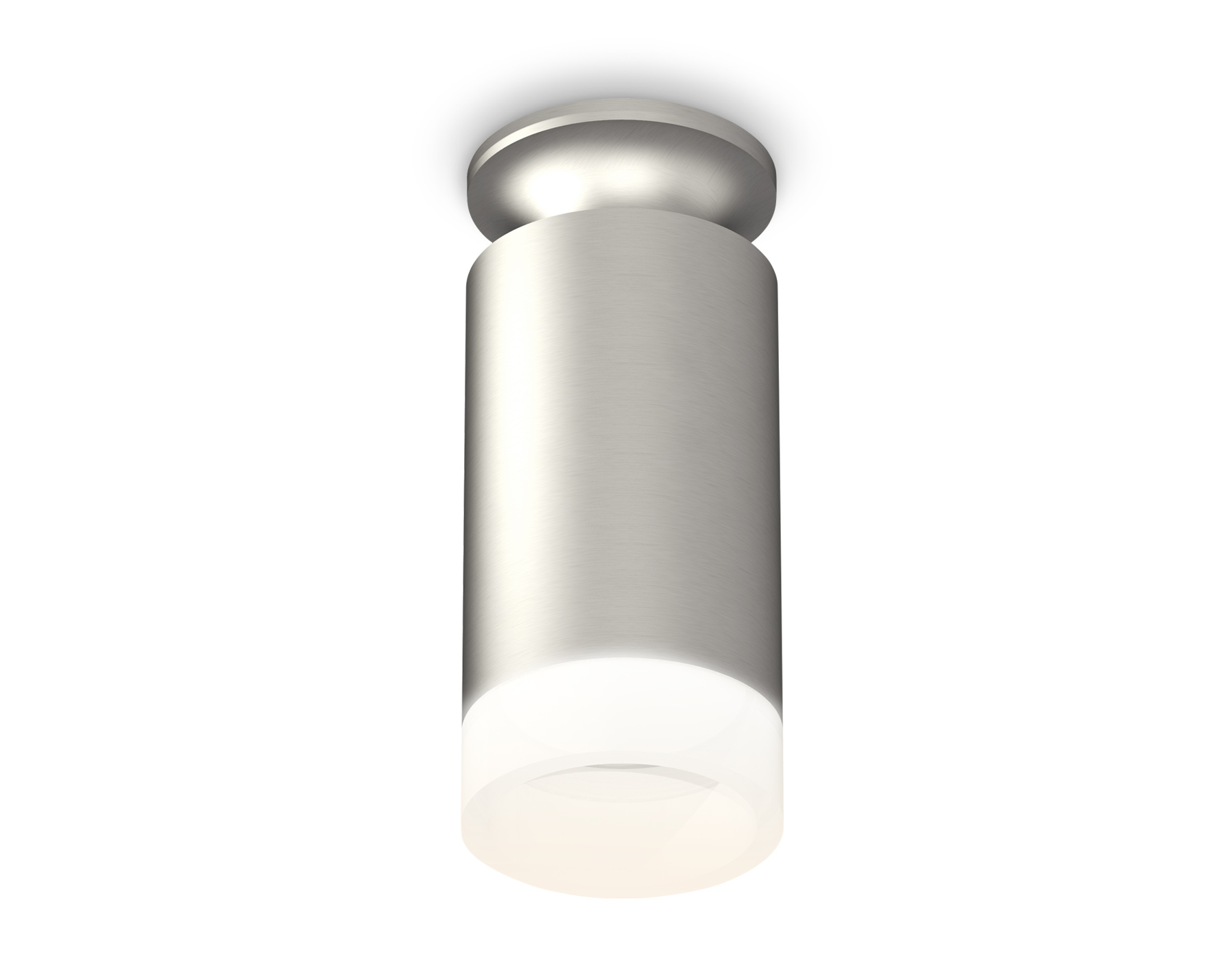 Ambrella Комплект накладного светильника XS6324081 SSL/MCH/FR серебро песок/хром матовый/белый матовый MR16 GU5.3 (N6904, C6324, N6248) фото