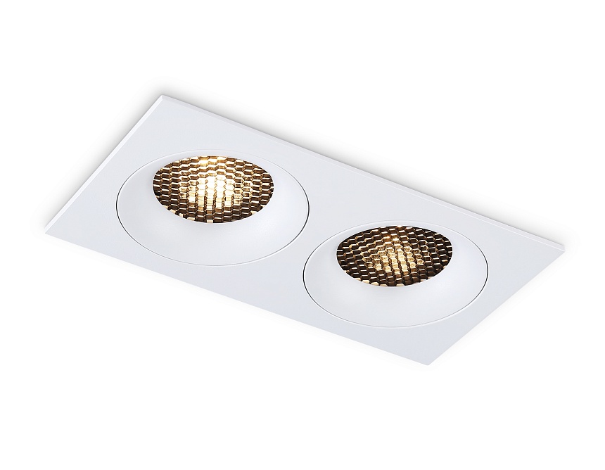 Ambrella Светильник встраиваемый TN102731/2 WH белый GU5.3 175*92*23 фото