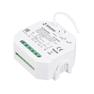 Arlight INTELLIGENT ARLIGHT Актуатор SMART-SWITCH-702-72-PS-DIN (230V, 2x1A, Curtain, TUYA Wi-Fi, 2.4G) (IARL, IP20 Пластик, 5 лет) фото