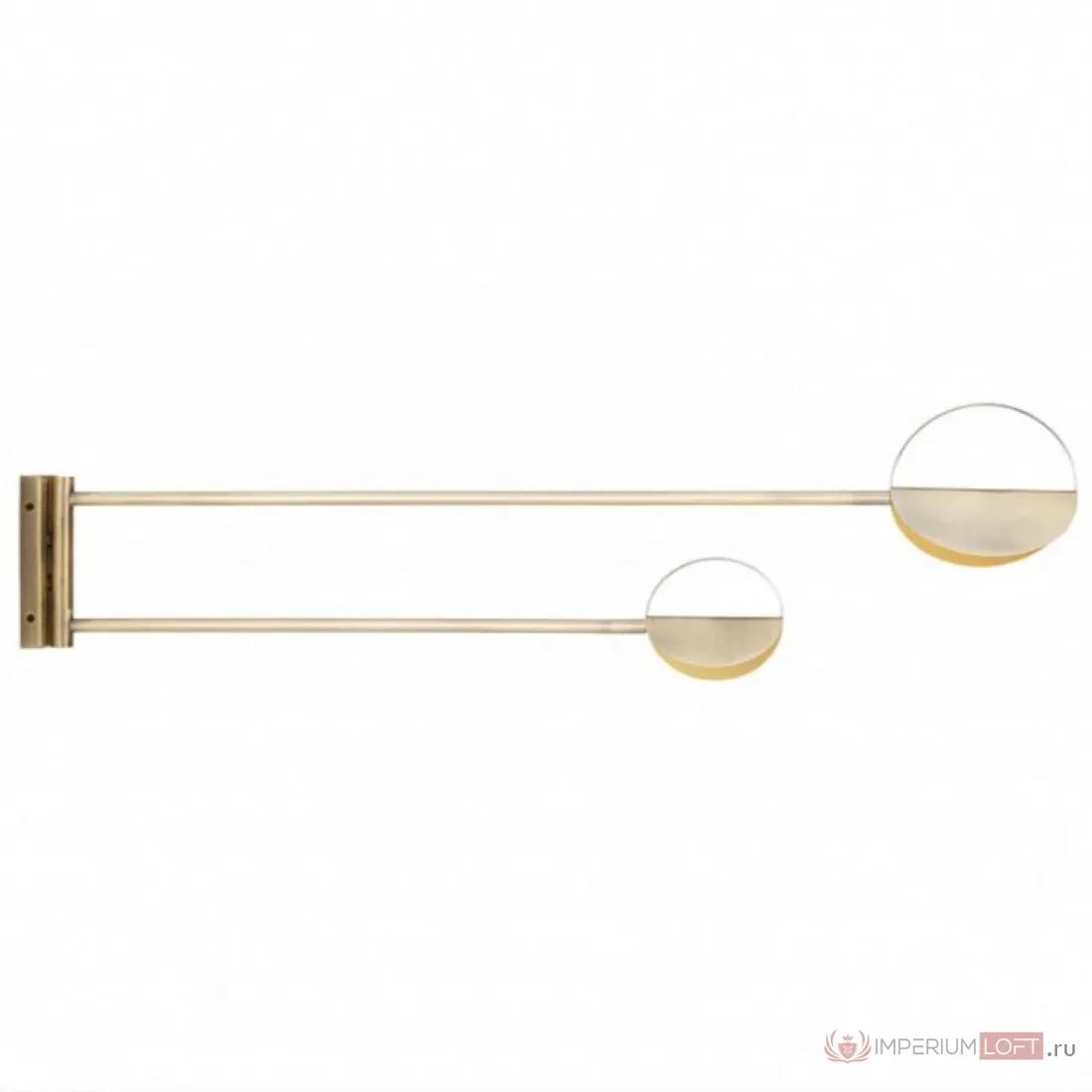 ImperiumLoft Настенный светильник (Бра) LEAVES Brass фото