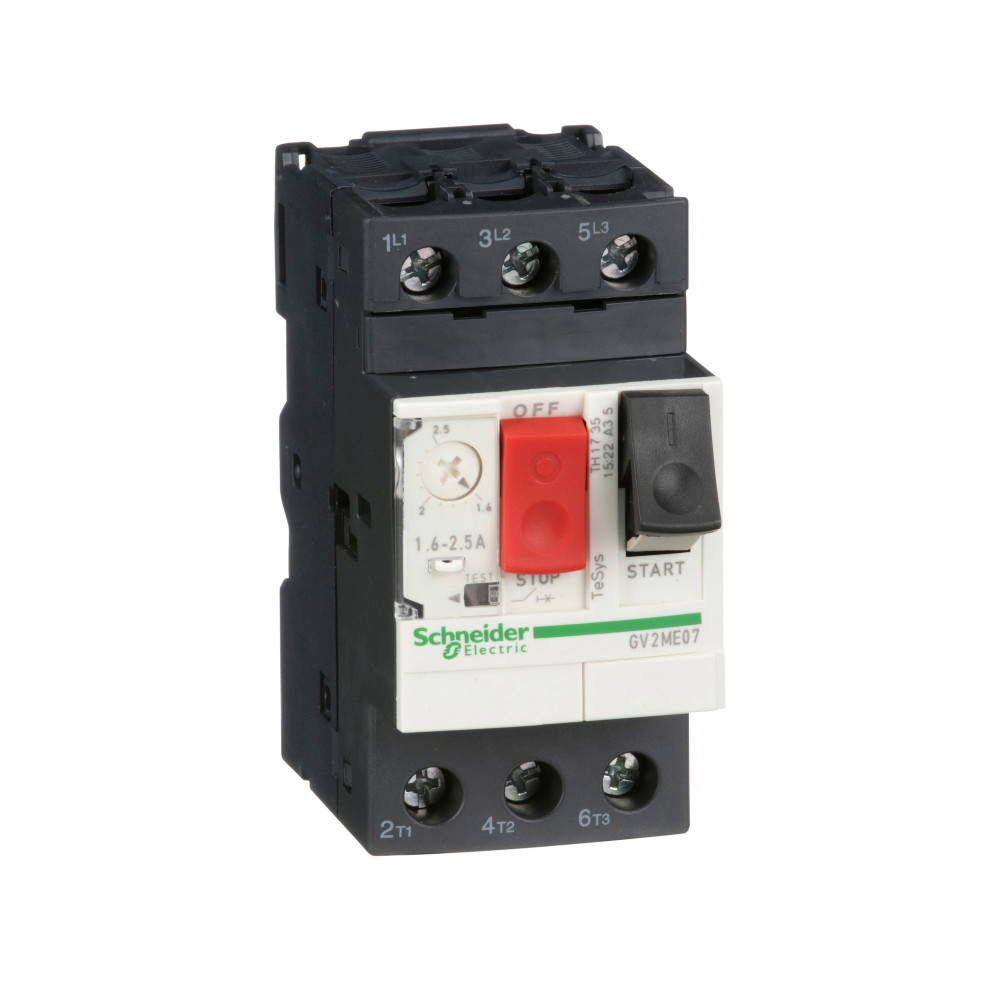 Schneider Electric GV2 Автоматический выключатель с комбинированным расцепителем (1,6-2,5А) фото