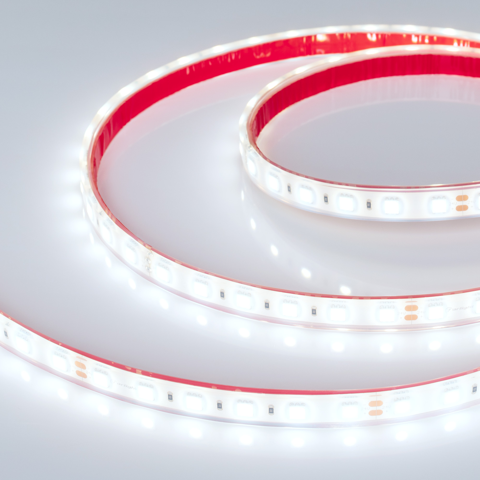 Arlight Лента герметичная RTW-PFS-B60-13mm 24V Cool 10K (14.4 W/m, IP68, 5060, 5m) ( 14.4 Вт/м, IP68) фото