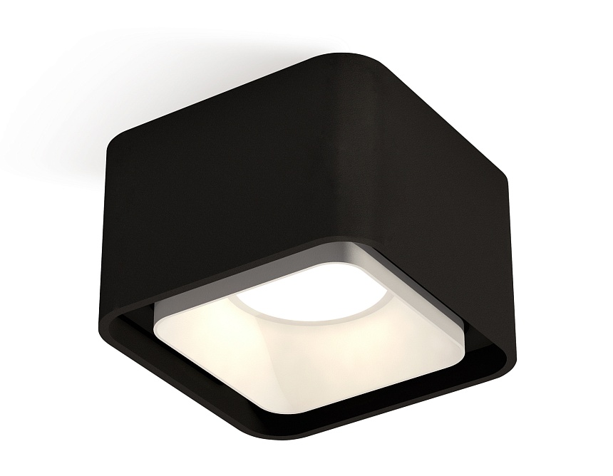 Ambrella Комплект накладного светильника XS7833001 SBK/SWH черный песок/белый песок MR16 GU5.3 (C7833, N7701) фото