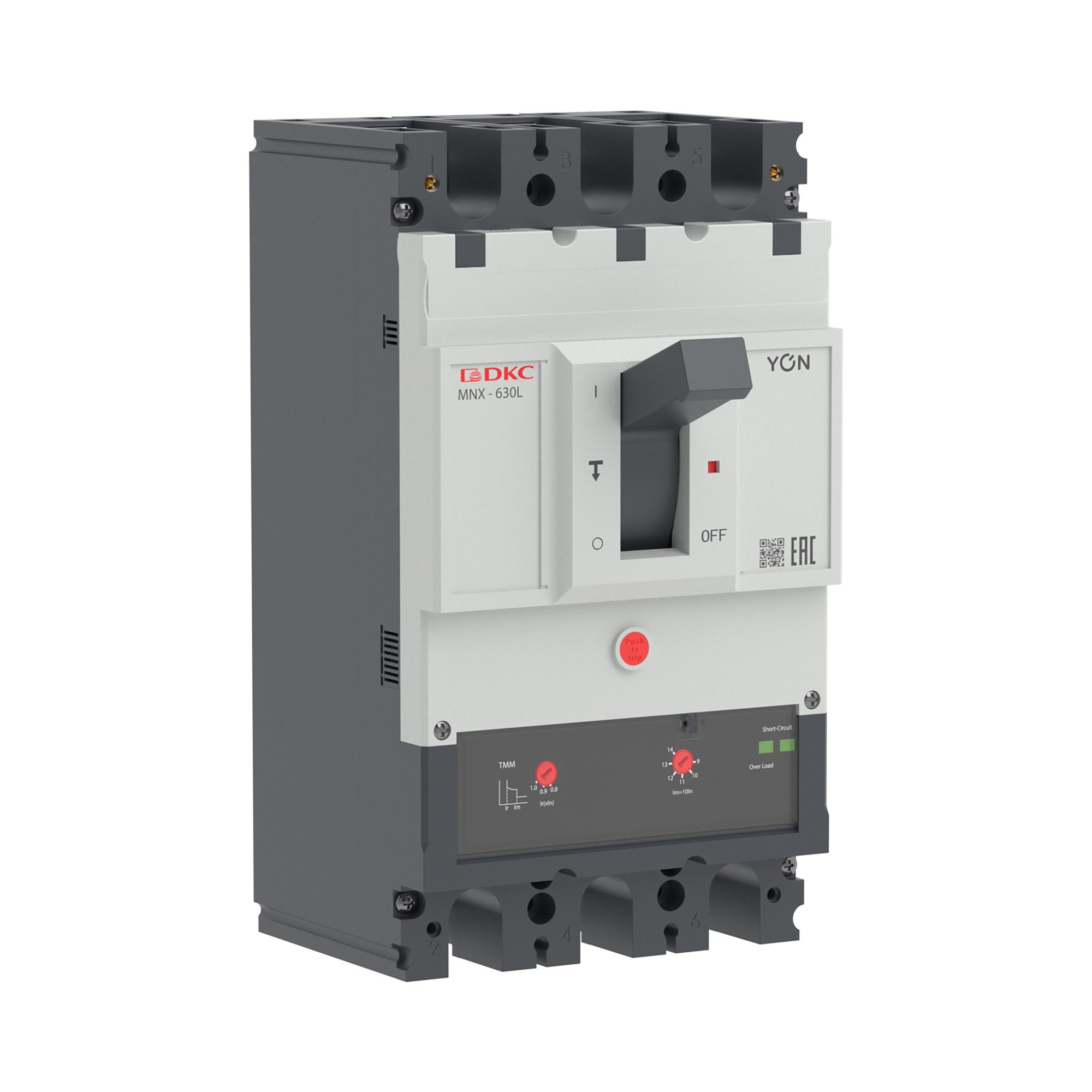 DKC Авт. выкл. YON pro MNX630L 3P 500A 70kA при AC415V расц. TMM фото