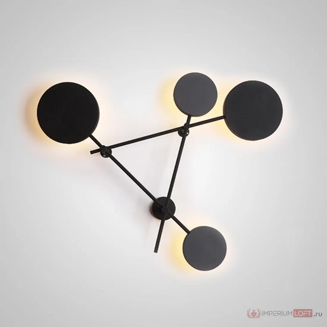 ImperiumLoft Бра Iride Bernhardt dots 100 cm Черный фото