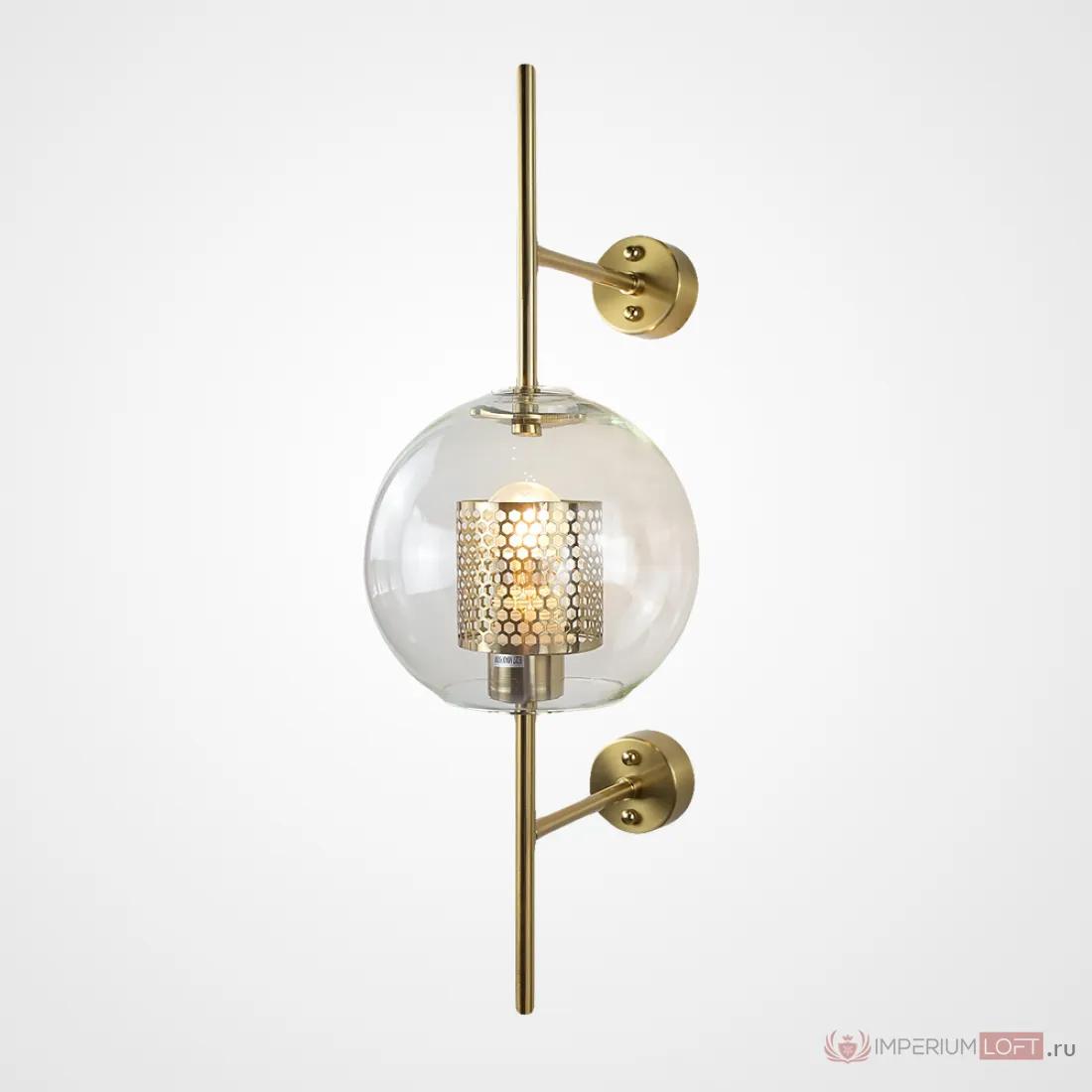 ImperiumLoft Настенный светильник CATCH WALL ball D55 brass фото