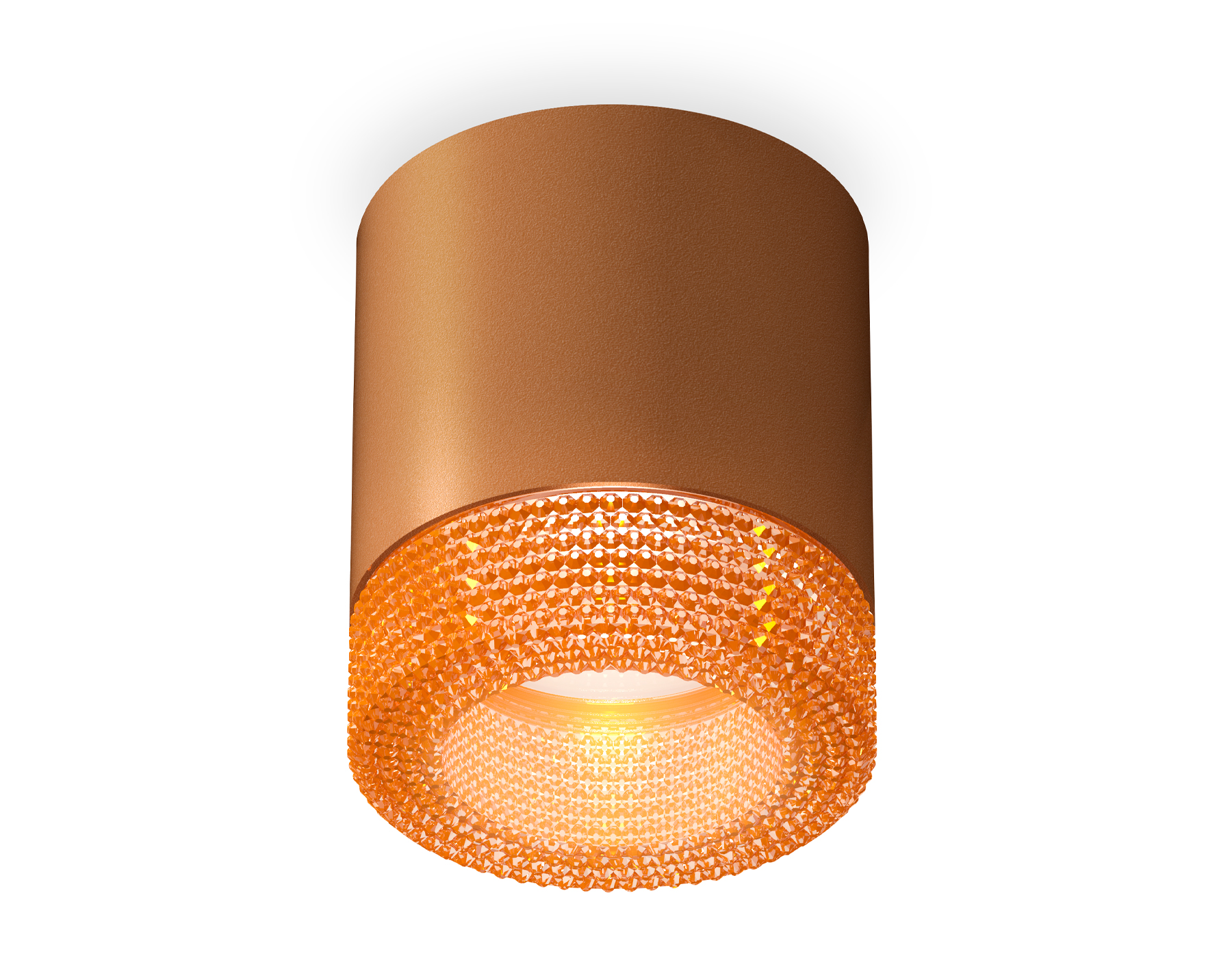 Ambrella Комплект накладного светильника с композитным хрусталем XS7404031 SCF/CF кофе песок/кофе MR16 GU5.3 (C7404, N7195) фото
