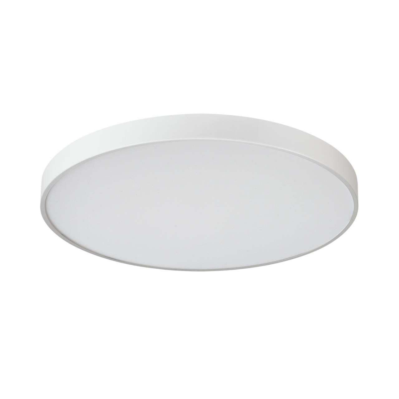 Sonex 7755/92L MITRA LED SN Светильник металл/акрил/белый LED 80Вт+12Вт(подсветка) 3000K D800 IP20 QUASAR фото