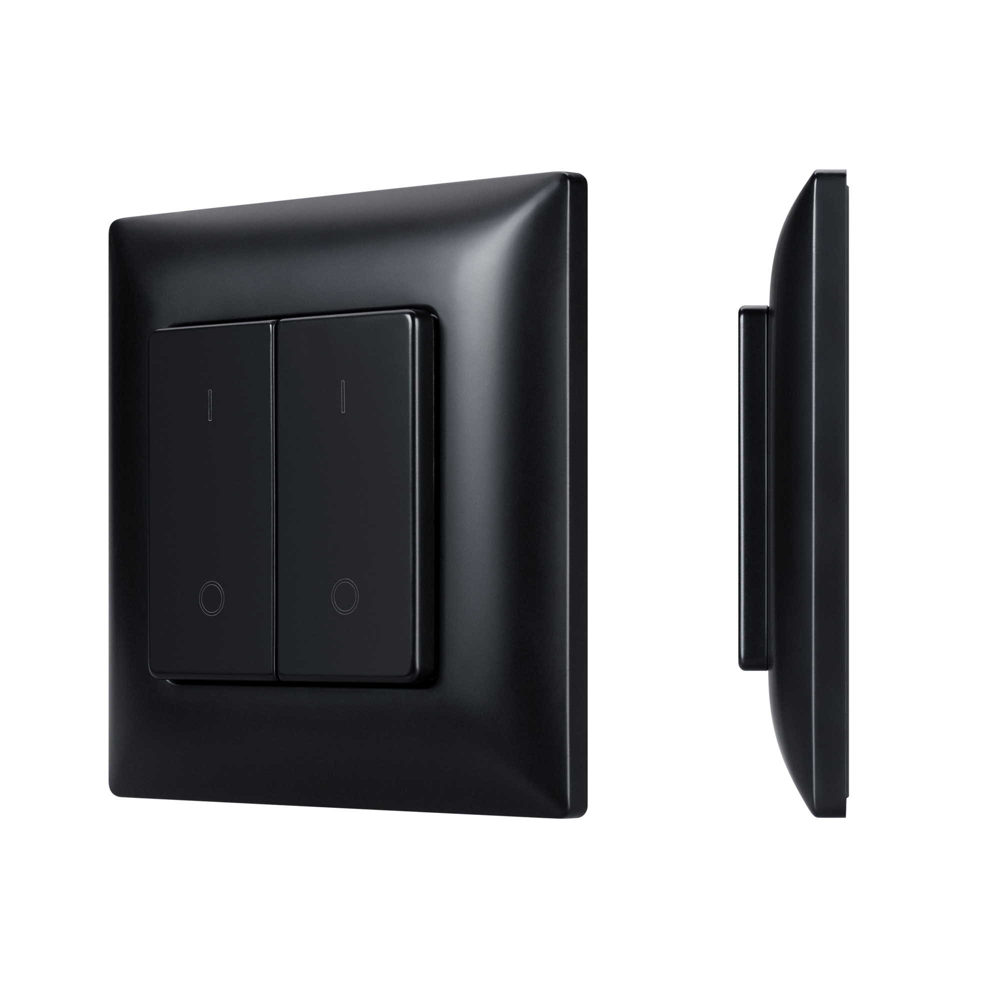 Arlight INTELLIGENT Кнопочная панель SMART-RF-801-22-2G-DIM-SUF Black (3V, 2.4G) (IARL, IP20 Пластик, 5 лет) фото