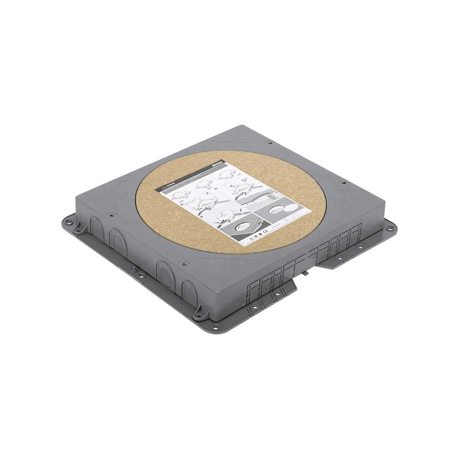 Simon Connect Коробка для монтажа в бетон люков SF300-1, KF300-1, 52050203-035, h - 54-89,5мм, 419х384мм, пл фото