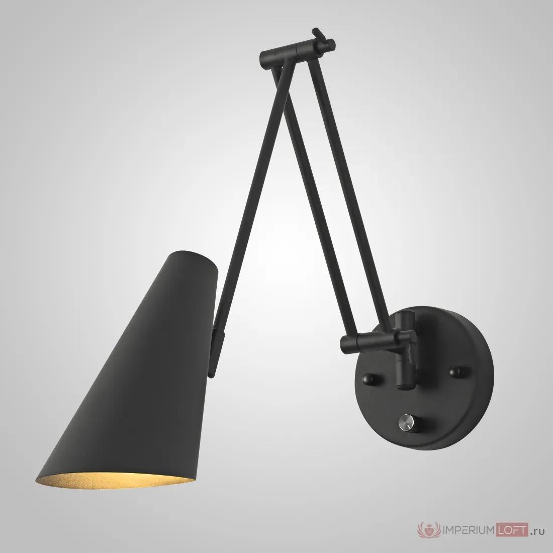 ImperiumLoft Настенный светильник FREDLY B Black фото