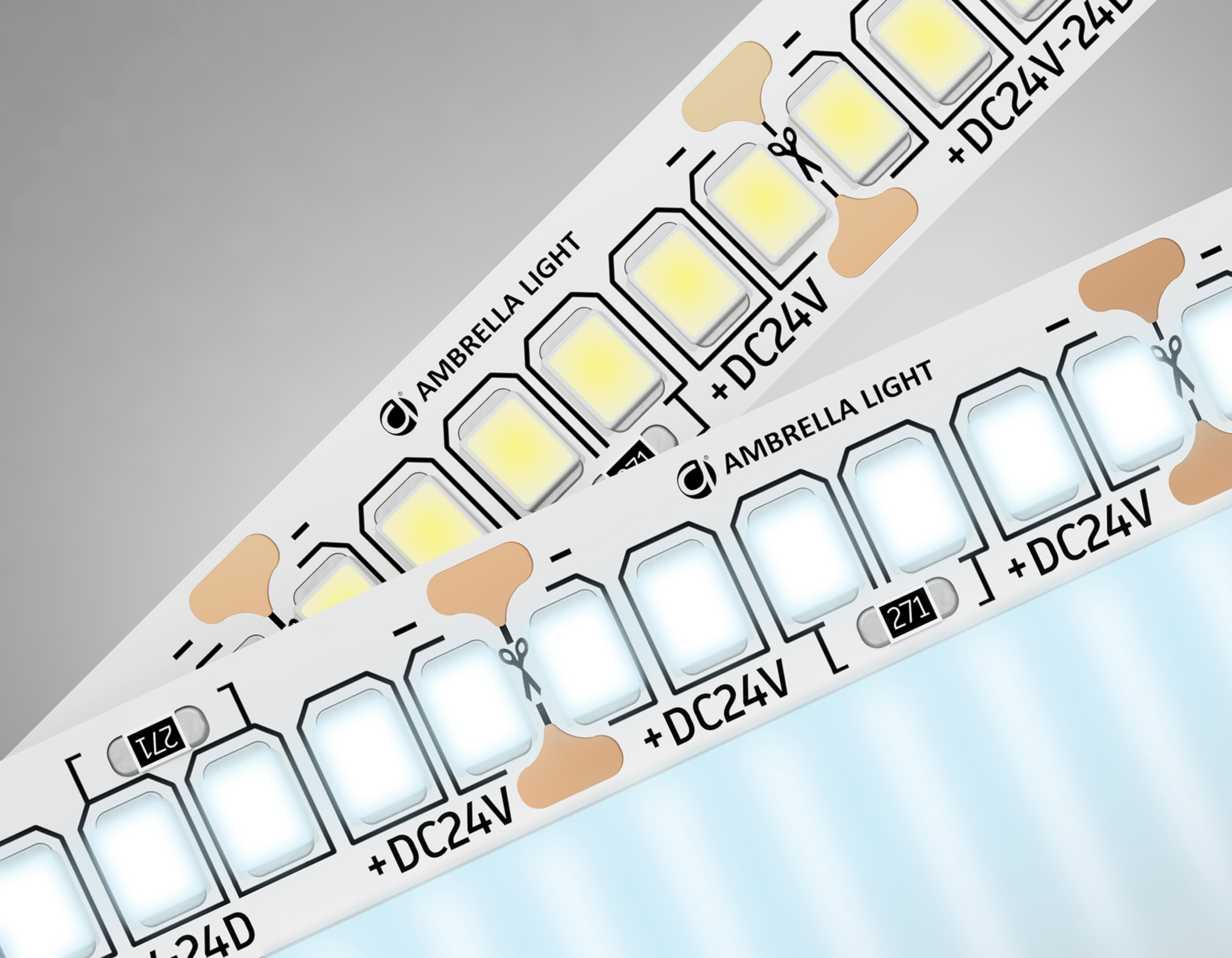 Ambrella Светодиодная лента Light GS3503 2835 240Led /22W m/ 24V IP20 6500K 5m фото