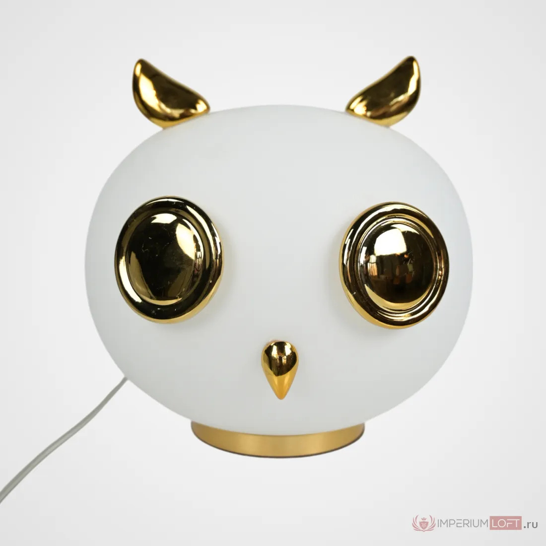 ImperiumLoft Настольная лампа Birdi Owl White фото