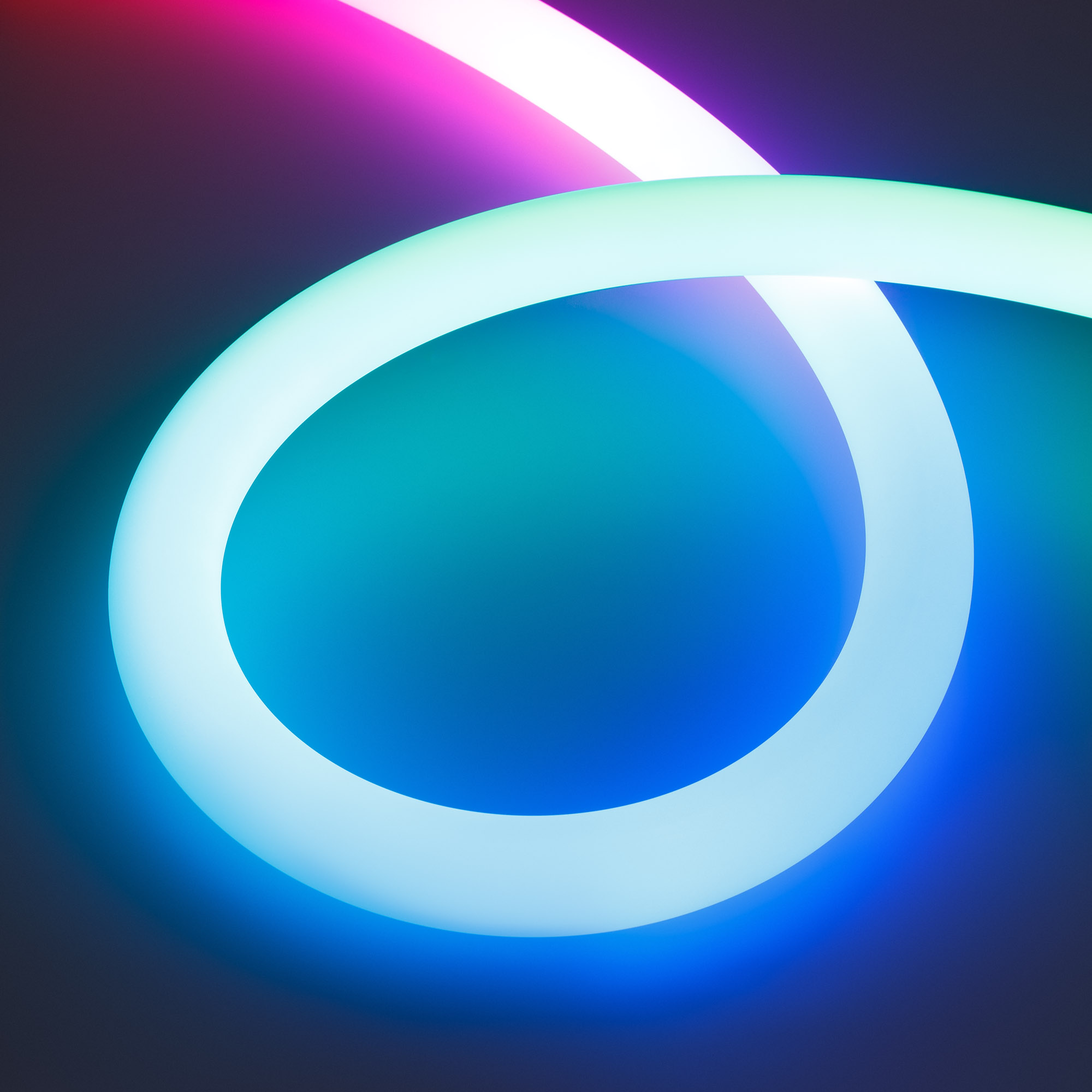 Arlight Светодиодная лента герметичная SPI-MOONLIGHT-TOP-G180-D40mm 12V RGB 360deg (21.6 W/m, IP65, 5m, wire x1) (Вывод прямой, 2 года) фото
