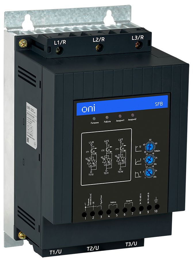 IEK ONI УПП SFB 3Ф 380В 45 кВт 90А Uупр 110-220В Modbus. фото